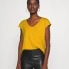 Anna Field T-Shirt Basic - Golden Yellow