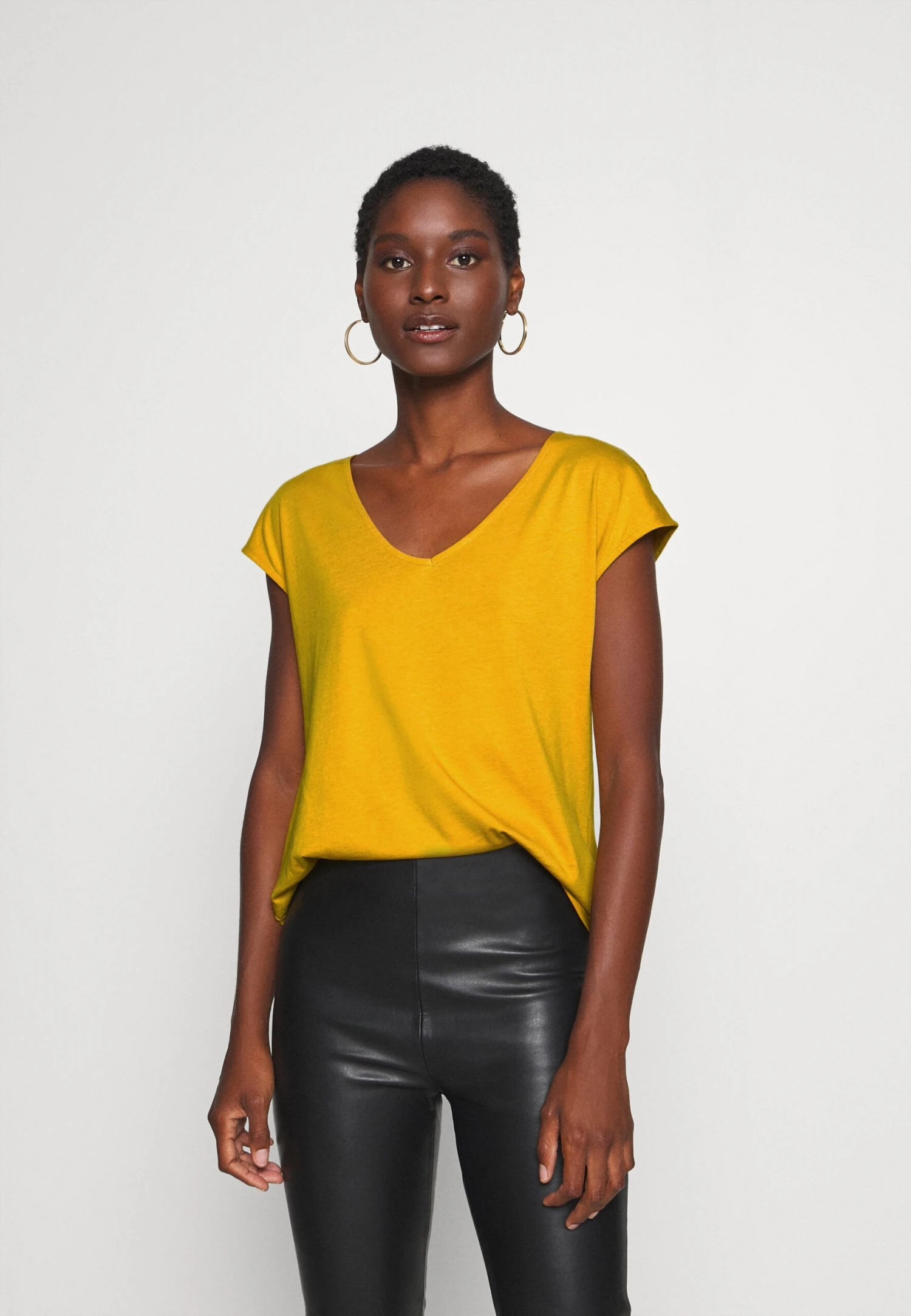 Anna Field T-Shirt Basic - Golden Yellow 1 Anna Field T-Shirt Basic - Golden Yellow