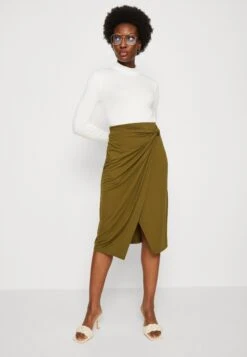 Anna Field Front Knot Midi Skirt - Kokerrok - Khaki 9 Anna Field Front Knot Midi Skirt - Kokerrok - Khaki -Anna Field Winkel 461ee7207cb243998c18cf265d0ad4bd