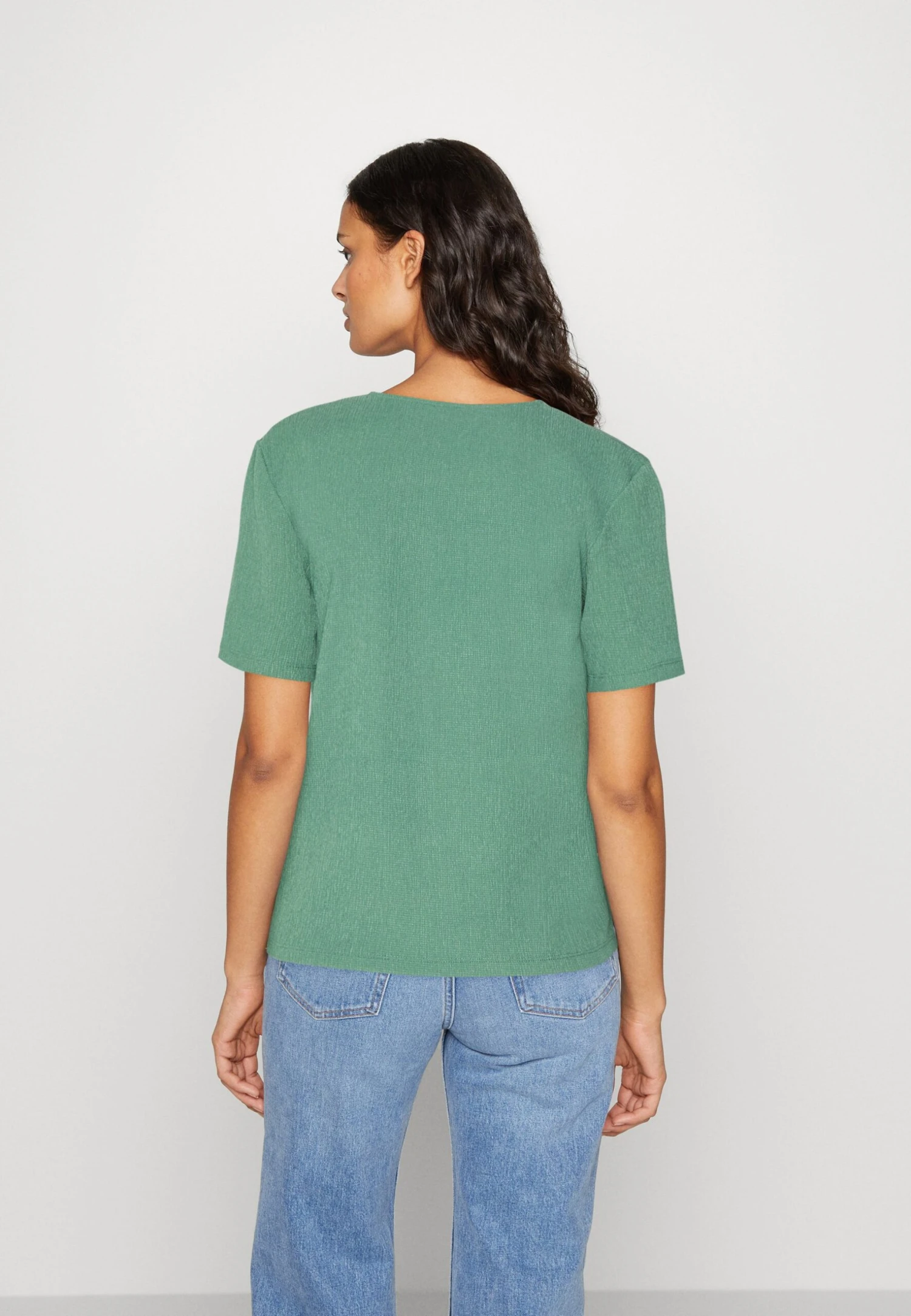 Anna Field T-Shirt Print - Dark Green 3 Anna Field T-Shirt Print - Dark Green - Afbeelding 3