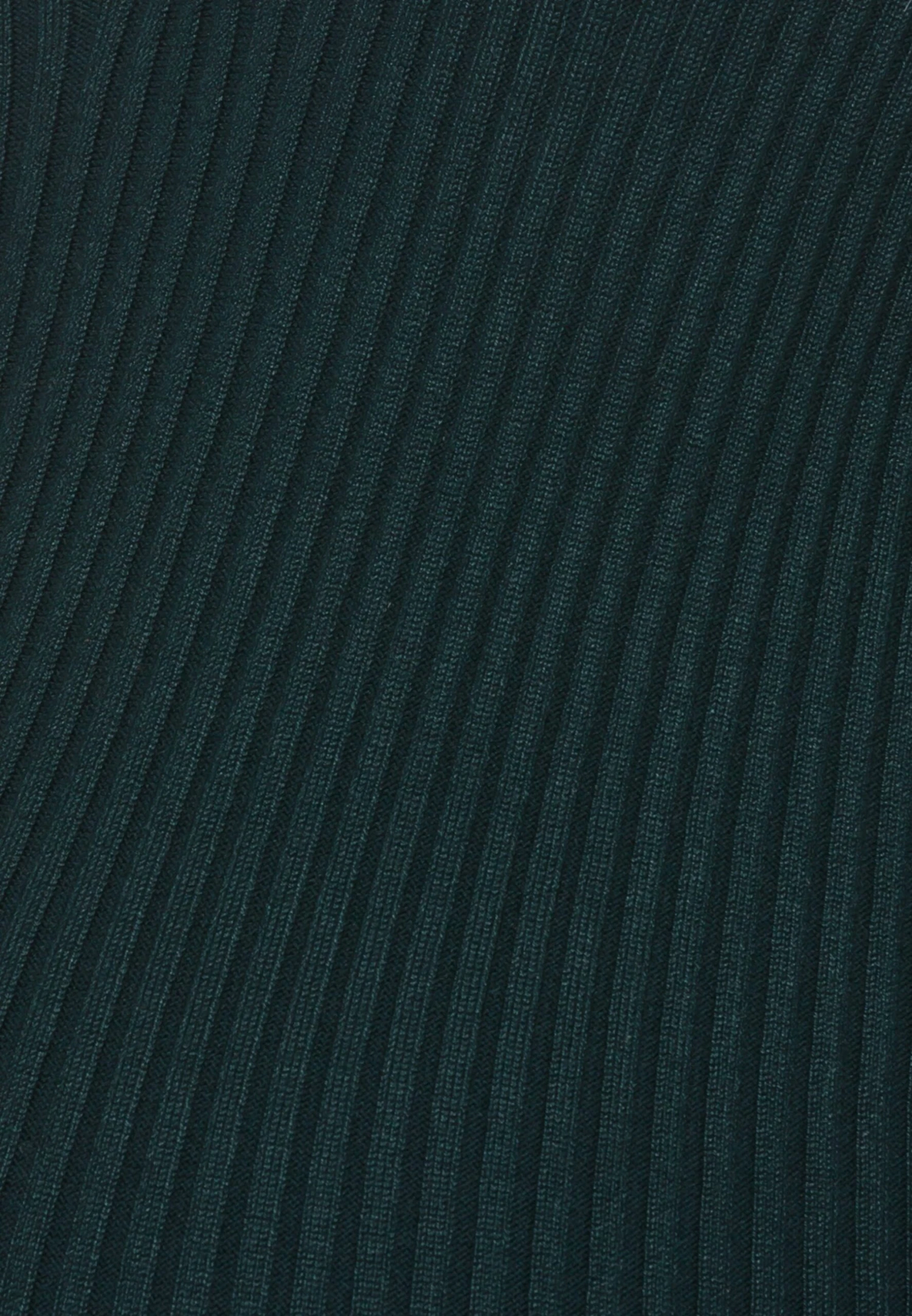 Polo V Ausschnitt Ripp Bodycon Mini Strickkleid - Etui-Jurk - Green 3 Polo V Ausschnitt Ripp Bodycon Mini Strickkleid - Etui-Jurk - Green - Afbeelding 3