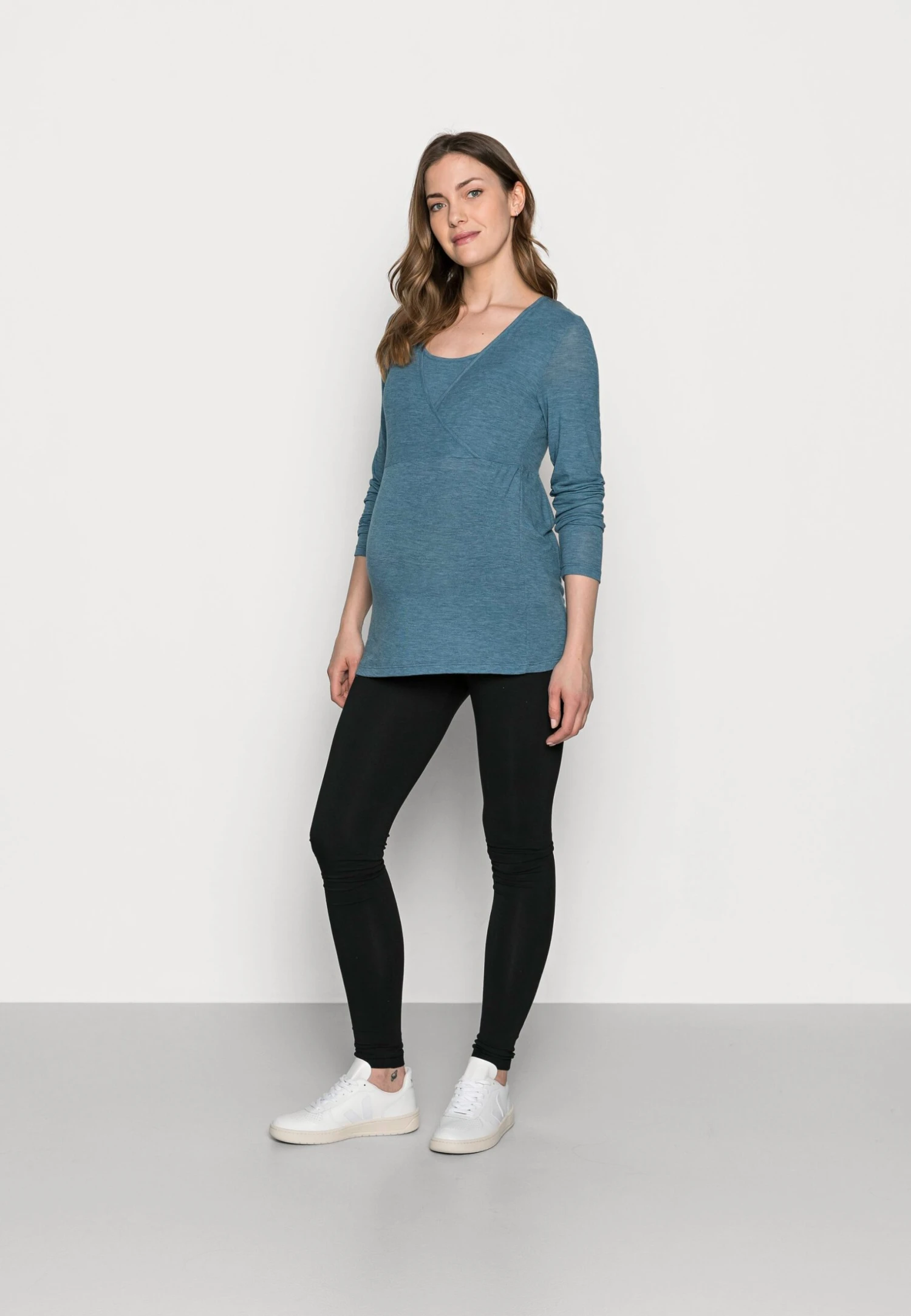 7/8 Length Maternity Leggings 2 Pack - Legging - Black 1 7/8 Length Maternity Leggings 2 Pack - Legging - Black