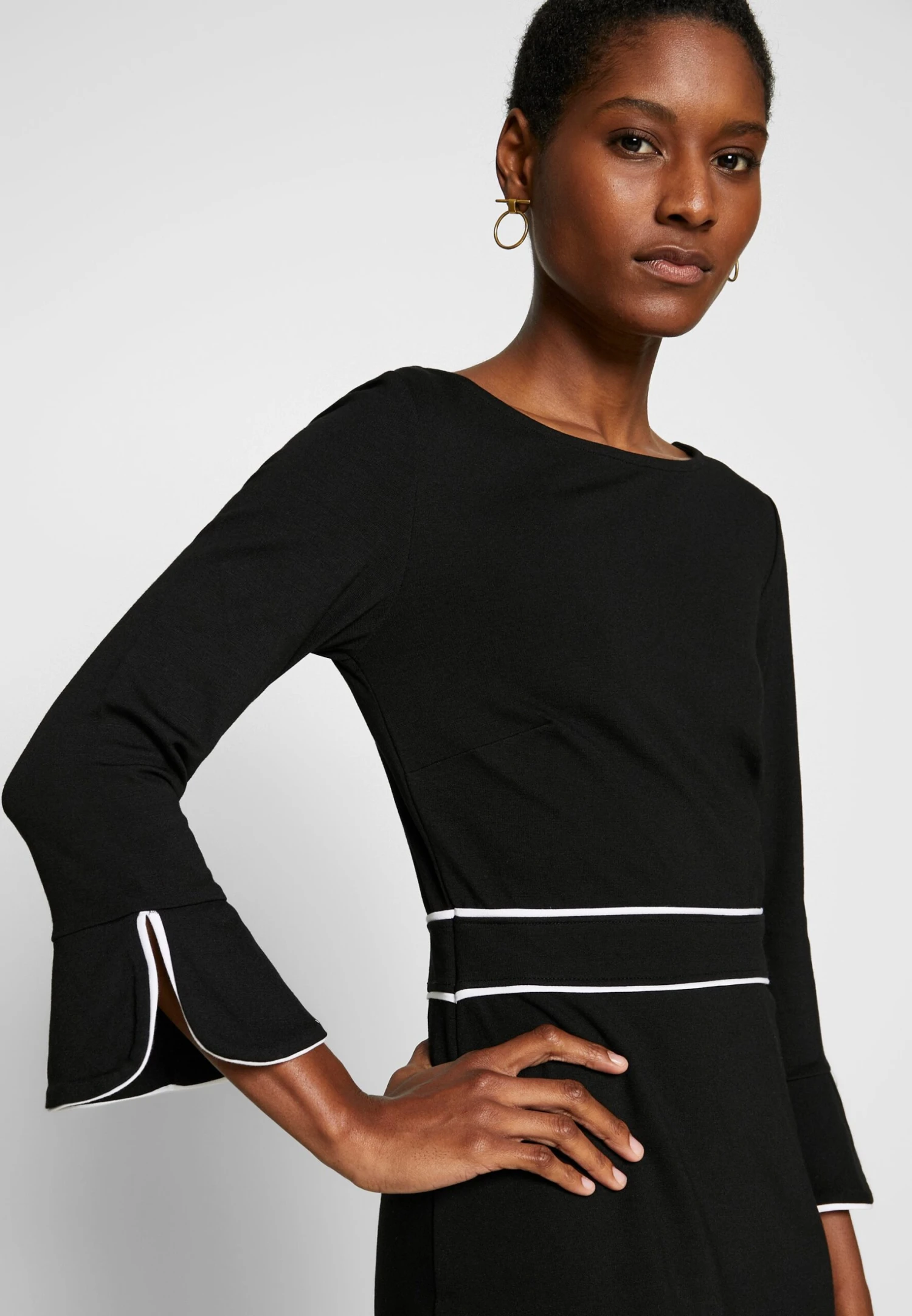 Anna Field Etui-Jurk - Black/White 5 Anna Field Etui-Jurk - Black/White - Afbeelding 5