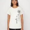 Anna Field T-Shirt Print - Off-White