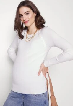 Nursing - Button Opening - Trui - White 10 Nursing - Button Opening - Trui - White -Anna Field Winkel 4b78fcc94aeb475a964819c45a823428