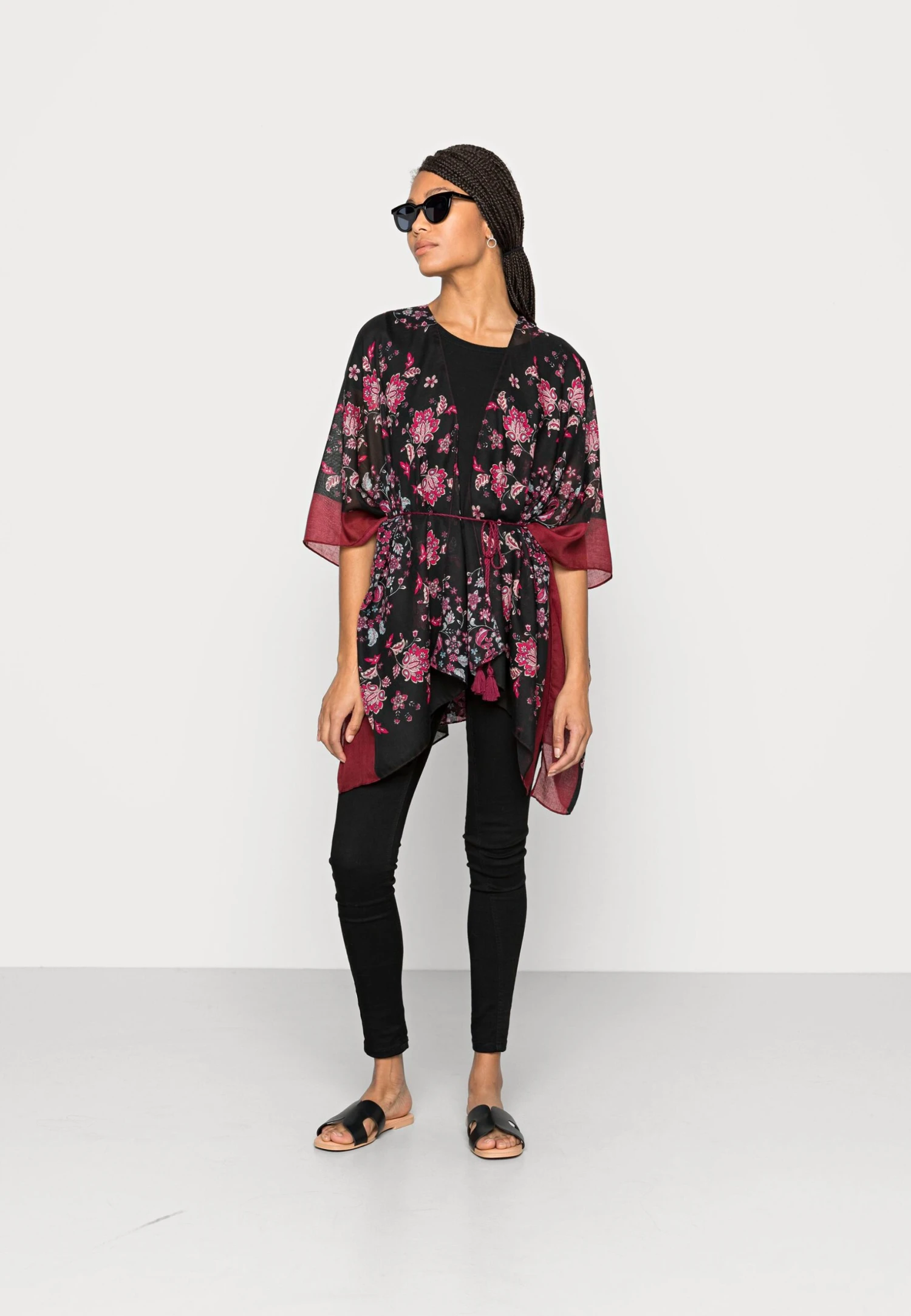 Anna Field Lichte Jas - Black/Blue/Red 2 Anna Field Lichte Jas - Black/Blue/Red - Afbeelding 2