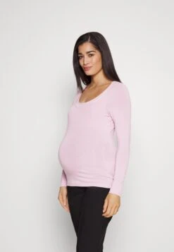 Maternity Basic Longsleeve 2 Pack - Longsleeve - Pink/Light Green -Anna Field Winkel 4fdb9102dce840008294794f71a97080