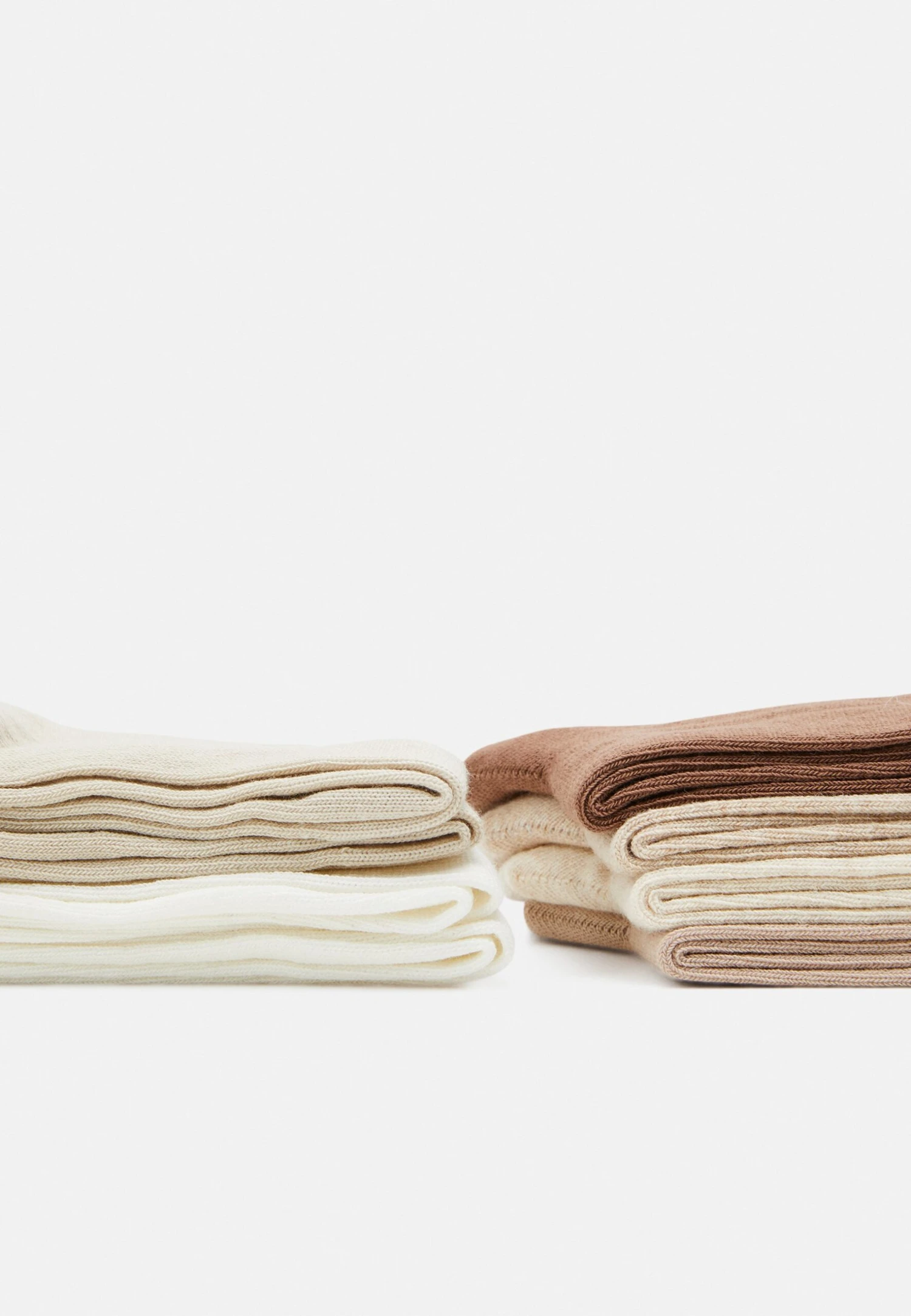 Anna Field 8 Pack - Sokken - White/Sand/Camel 2 Anna Field 8 Pack - Sokken - White/Sand/Camel - Afbeelding 2