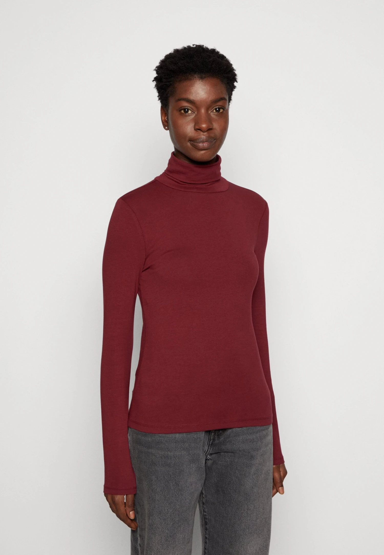 Anna Field Longsleeve - Dark Red 1 Anna Field Longsleeve - Dark Red