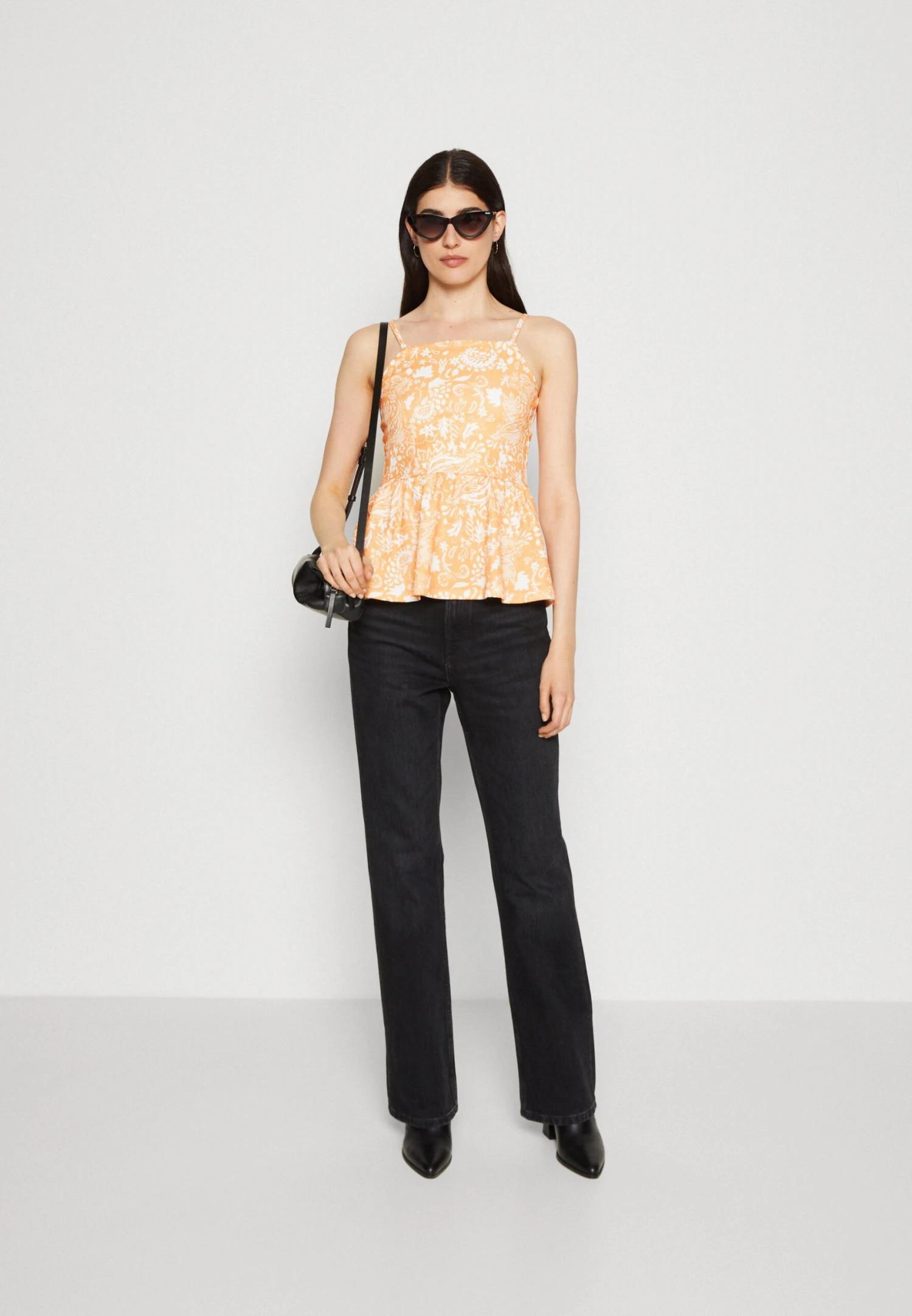 Anna Field Top - Orange 2 Anna Field Top - Orange - Afbeelding 2