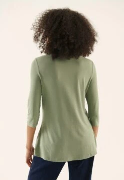 Anna Field 2 Pack - Longsleeve - Black/Light Green -Anna Field Winkel 520d259e84334914a91ab816748311b9