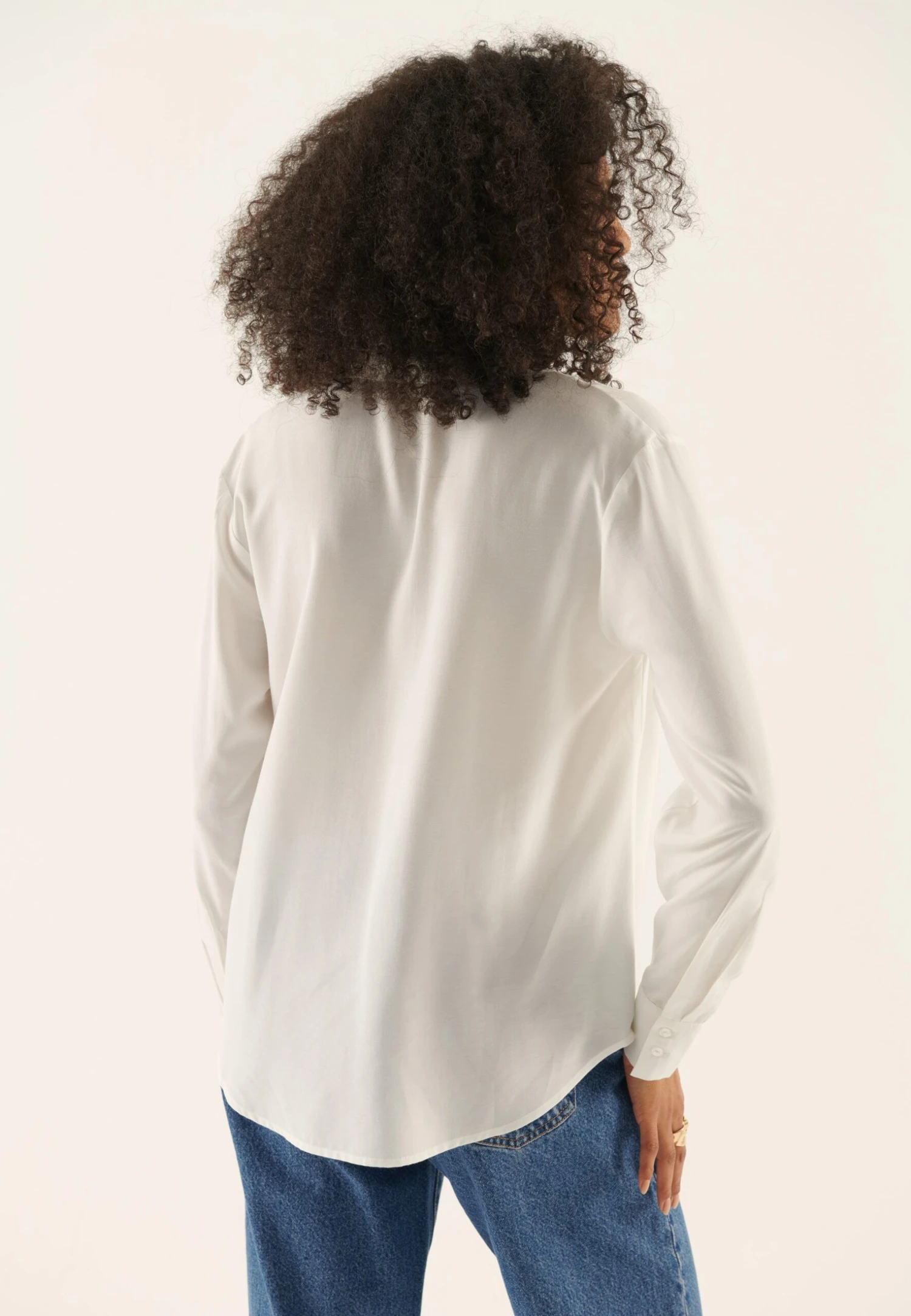 Anna Field Overhemdblouse - White 3 Anna Field Overhemdblouse - White - Afbeelding 3
