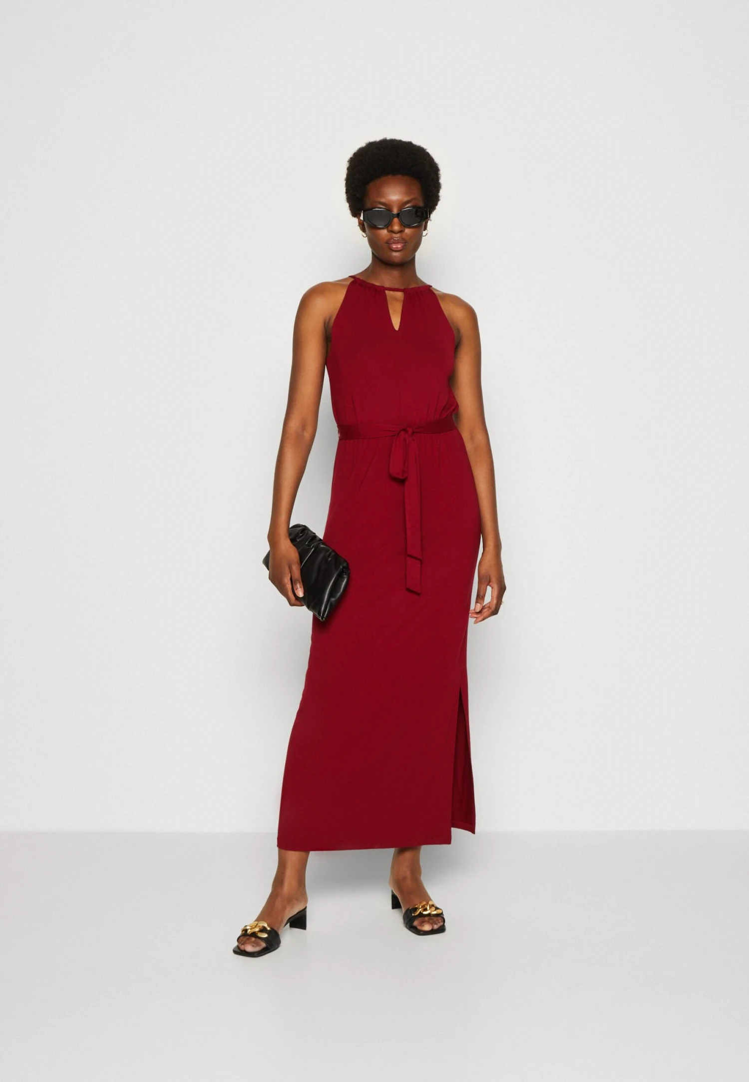 Anna Field Maxi-Jurk - Dark Red 2 Anna Field Maxi-Jurk - Dark Red - Afbeelding 2