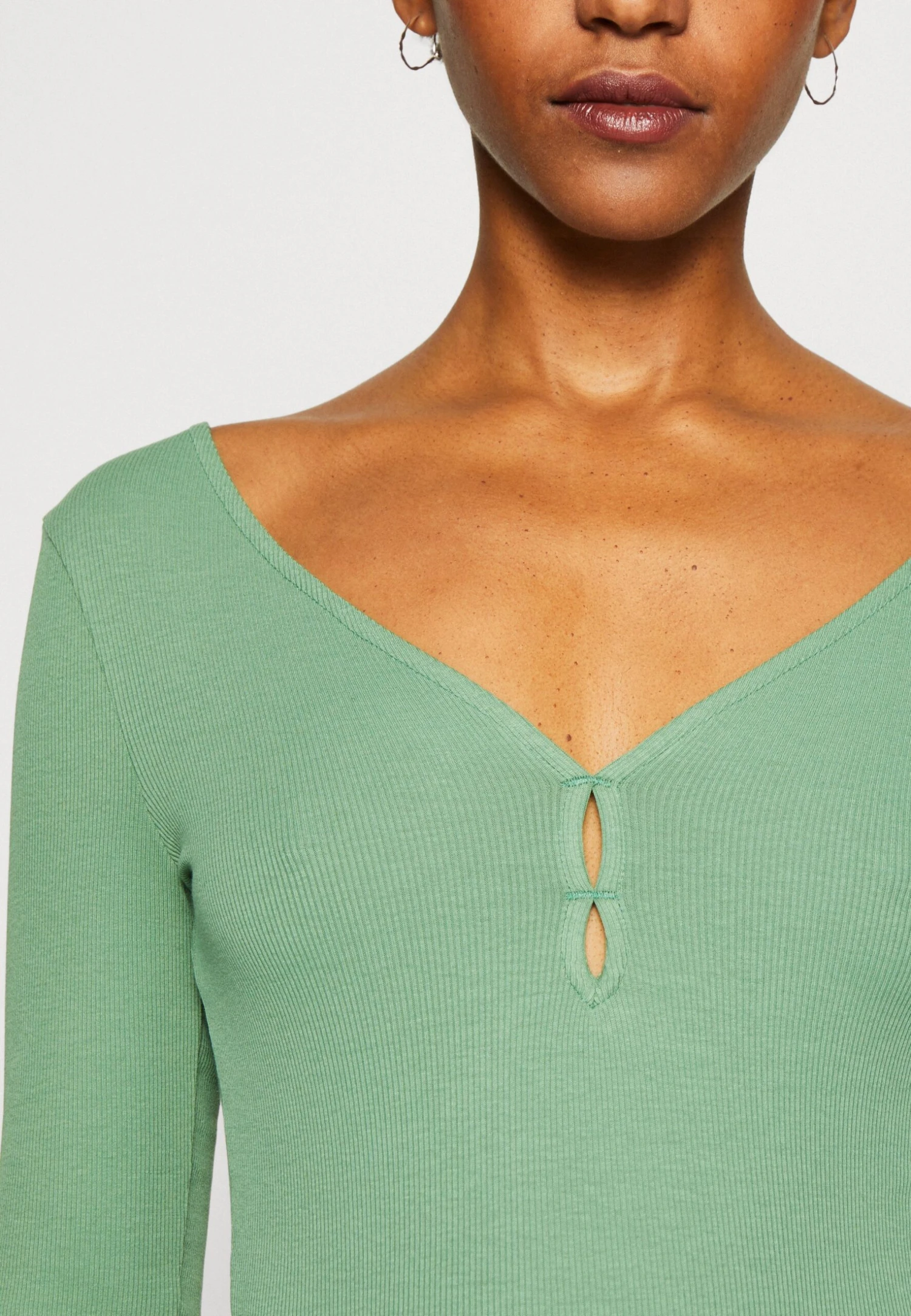 Anna Field Longsleeve - Green 6 Anna Field Longsleeve - Green - Afbeelding 6