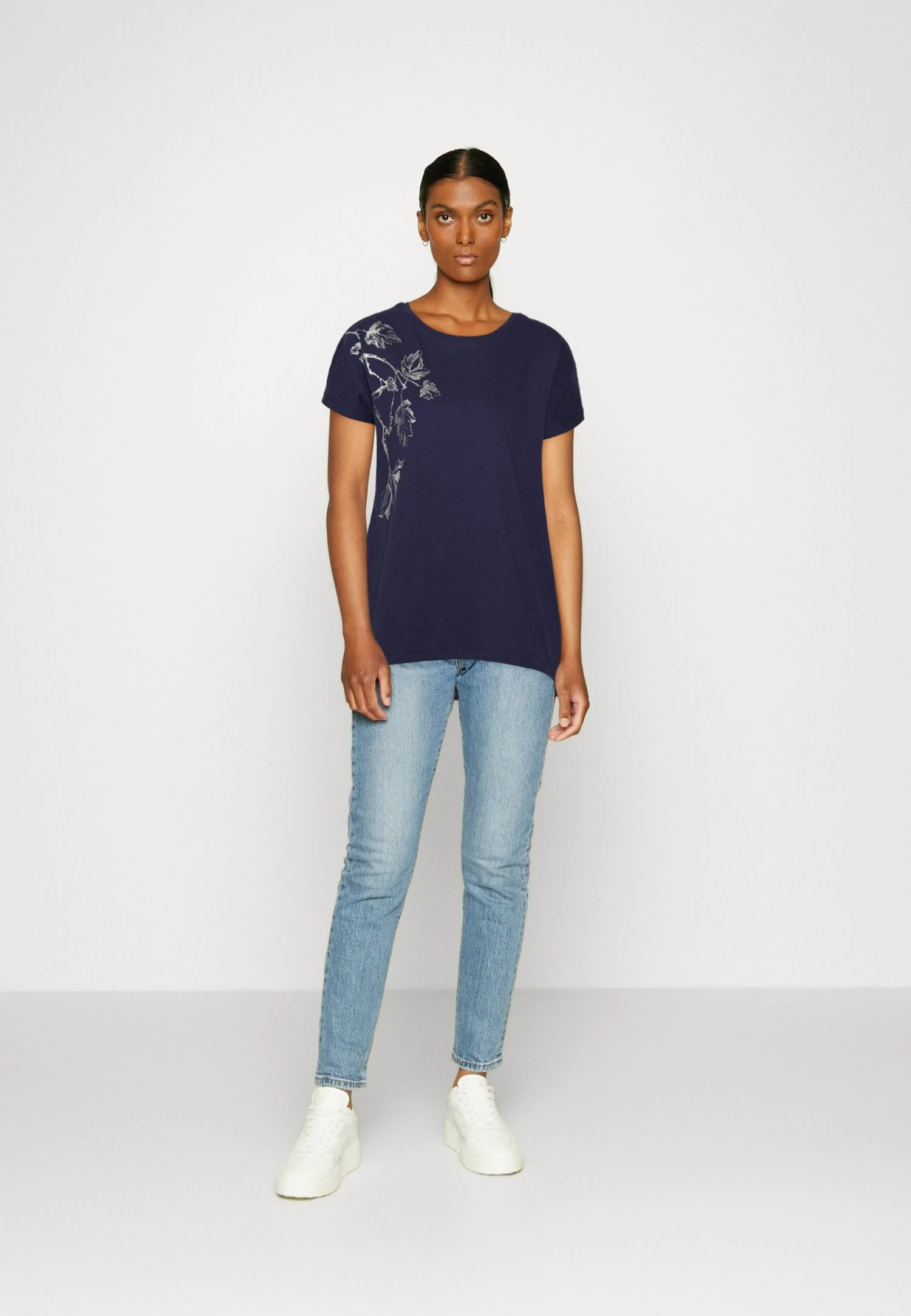Anna Field T-Shirt Print - Dark Blue 2 Anna Field T-Shirt Print - Dark Blue - Afbeelding 2