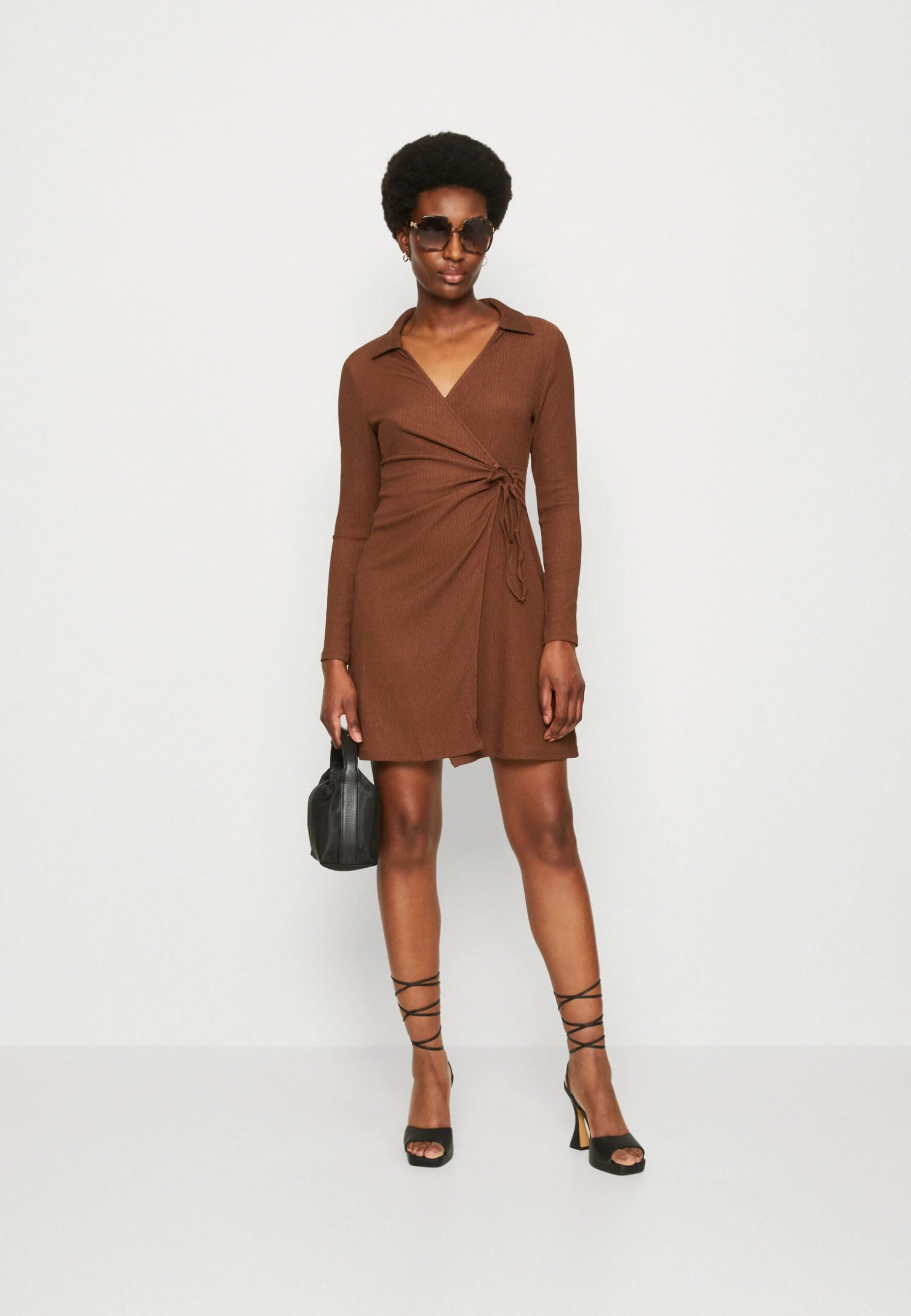 Anna Field Jurk - Dark Brown 2 Anna Field Jurk - Dark Brown - Afbeelding 2
