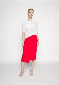 Anna Field Front Knot Midi Skirt - Kokerrok - Red 11 Anna Field Front Knot Midi Skirt - Kokerrok - Red -Anna Field Winkel 5700a7cc5020448db886e59540152e63