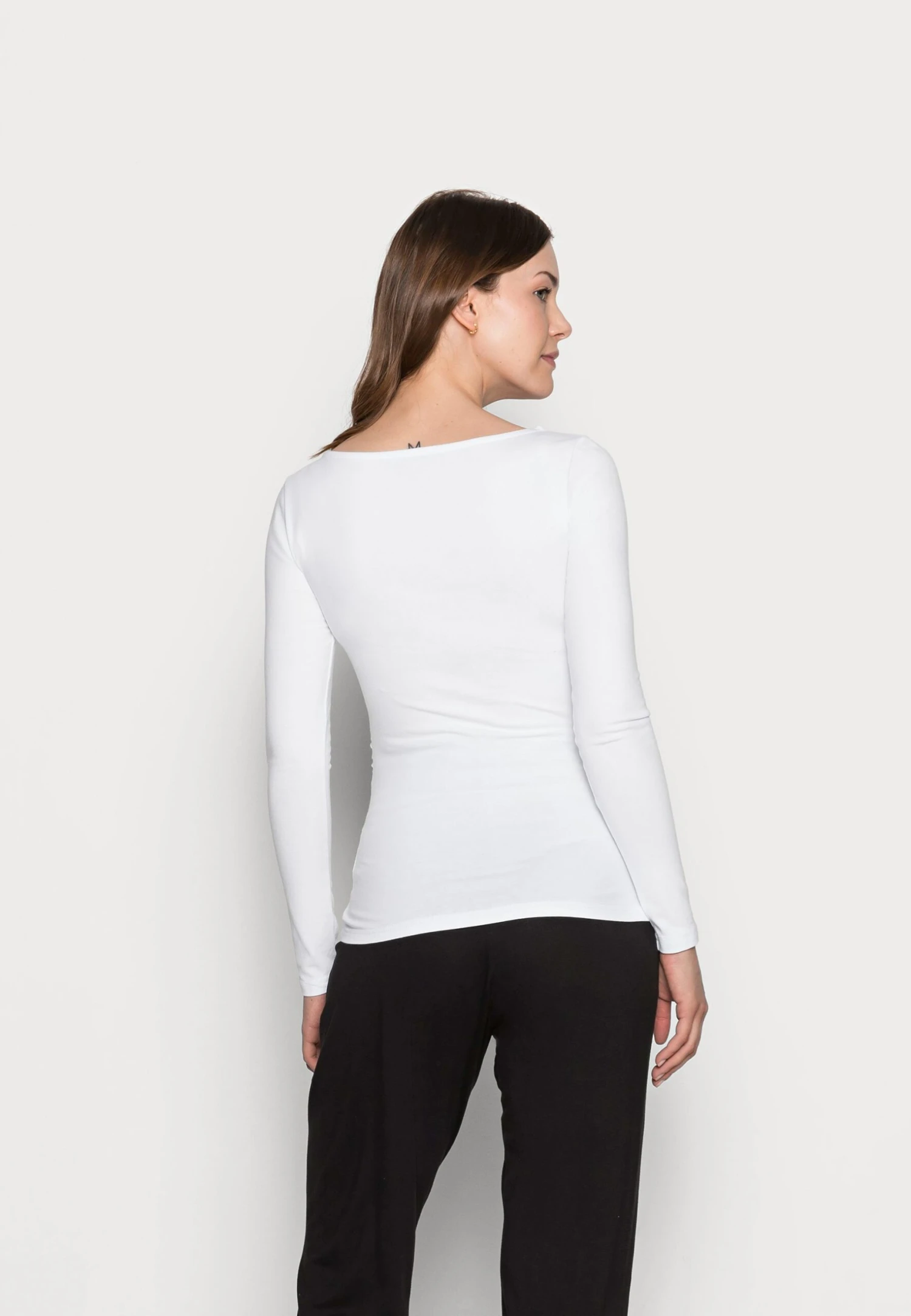 3 Pack - Longsleeve - Black/Dark Grey/White 3 3 Pack - Longsleeve - Black/Dark Grey/White - Afbeelding 3