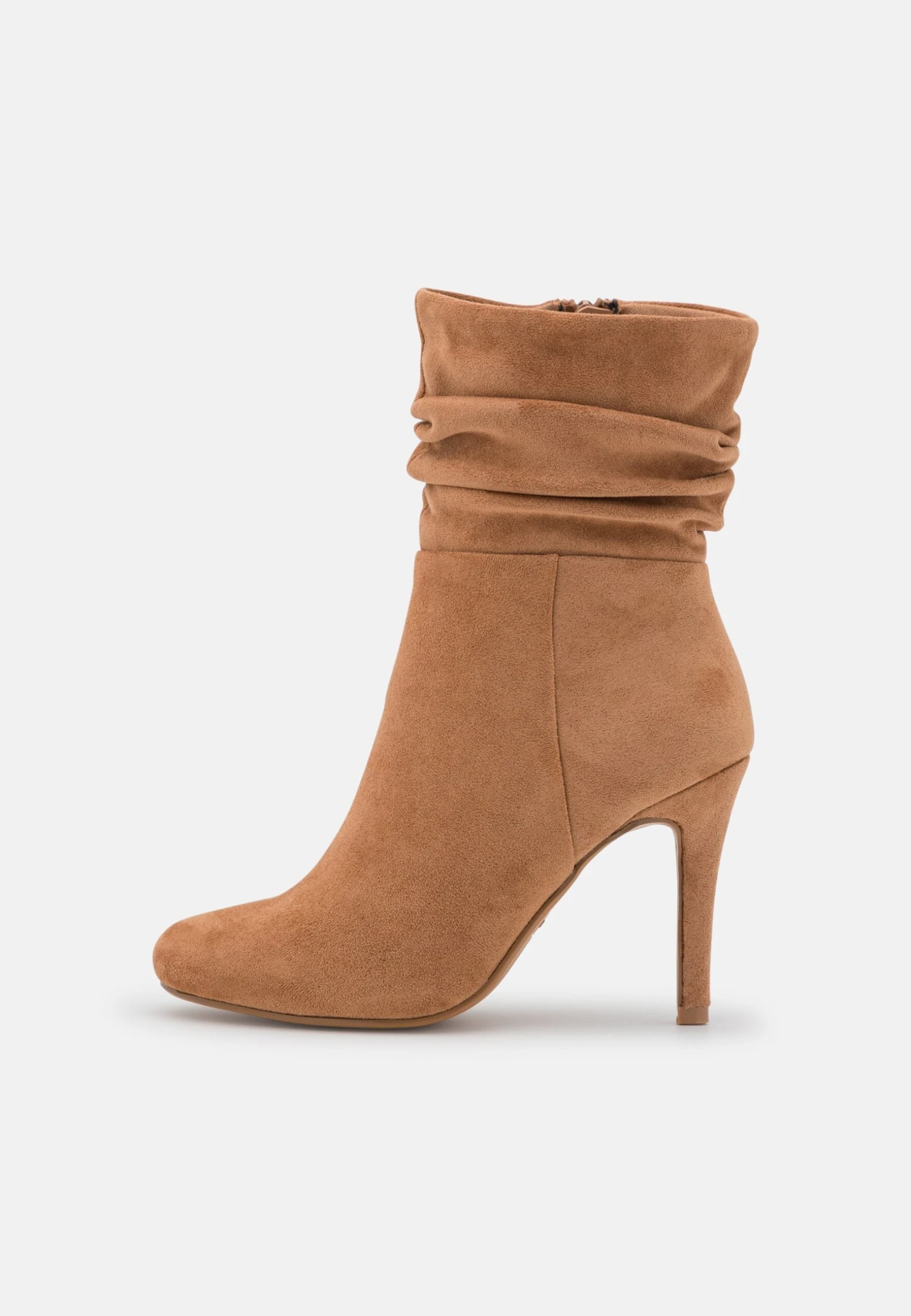 Anna Field Enkellaarsjes Met Hoge Hak - Cognac 2 Anna Field Enkellaarsjes Met Hoge Hak - Cognac - Afbeelding 2