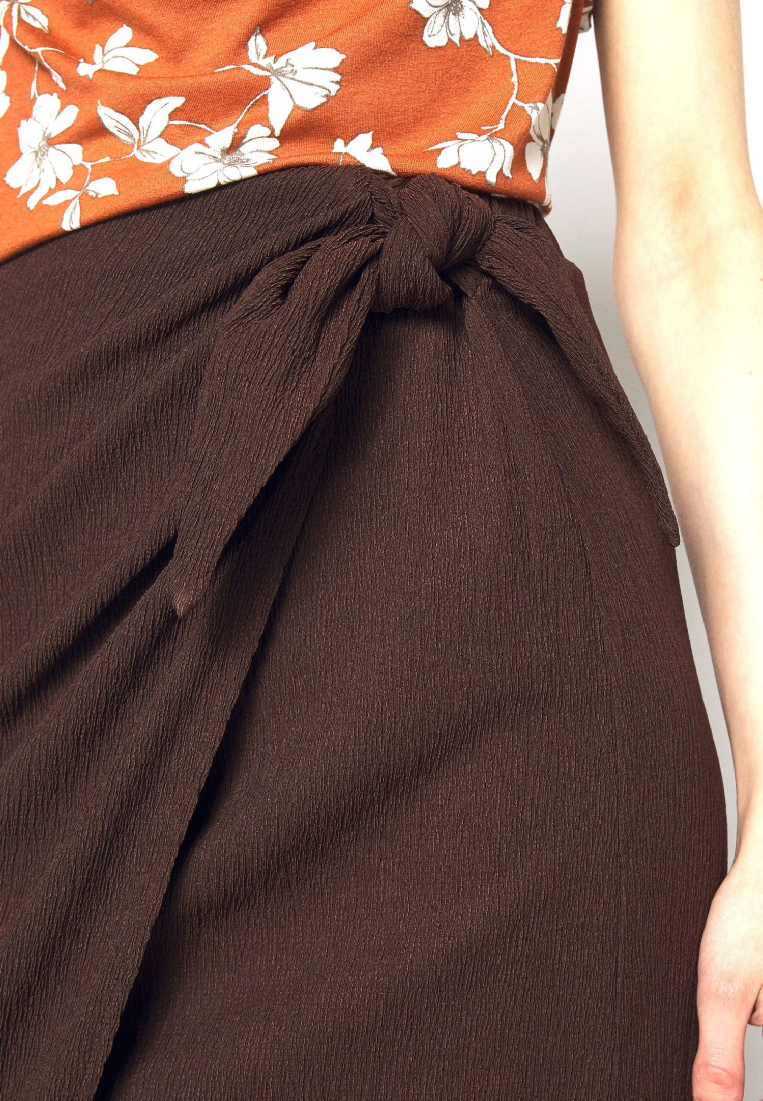 Anna Field A-Lijn Rok - Brown 7 Anna Field A-Lijn Rok - Brown - Afbeelding 7