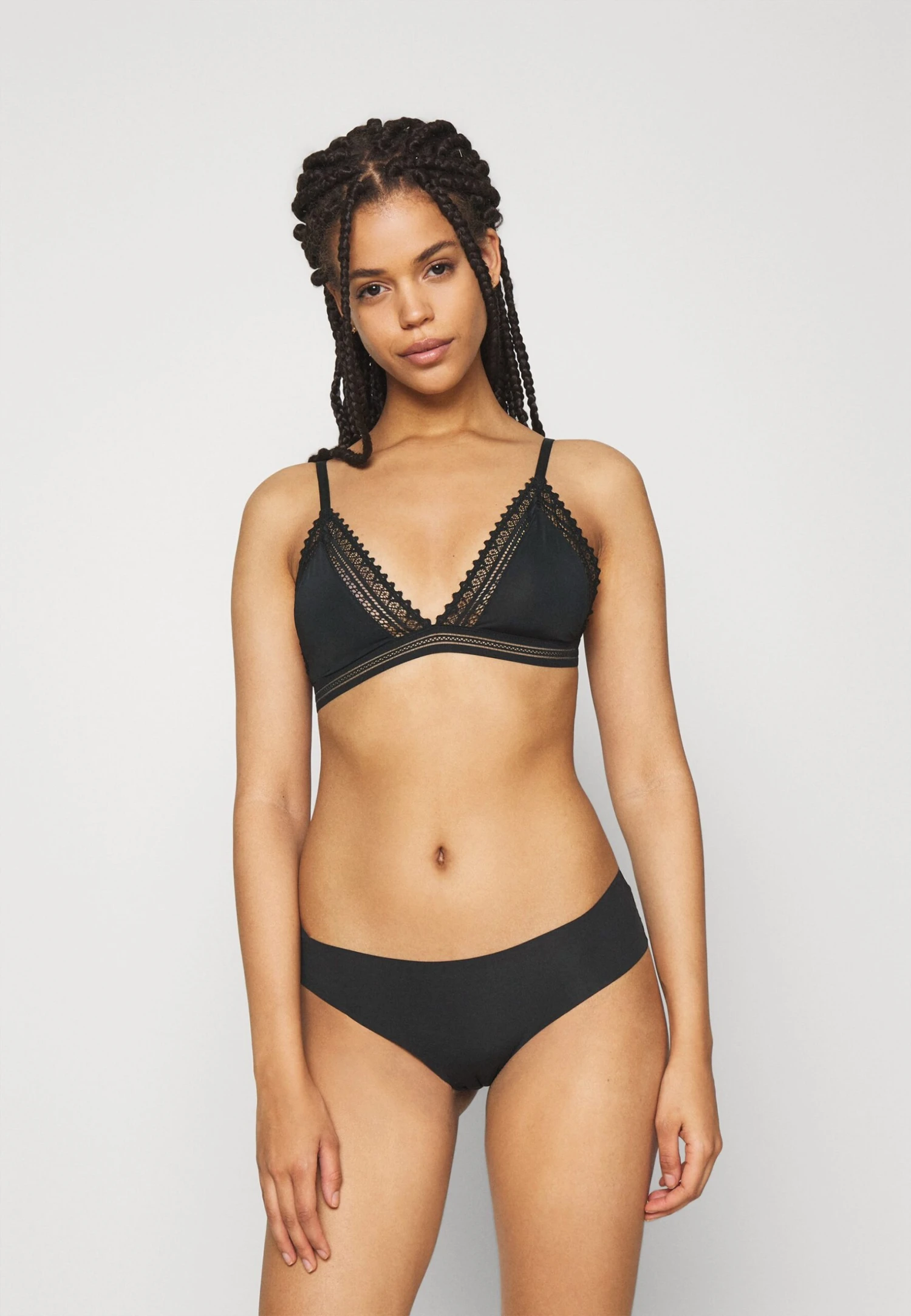 Anna Field Frolice 10Pp Short - Slip - Black 1 Anna Field Frolice 10Pp Short - Slip - Black