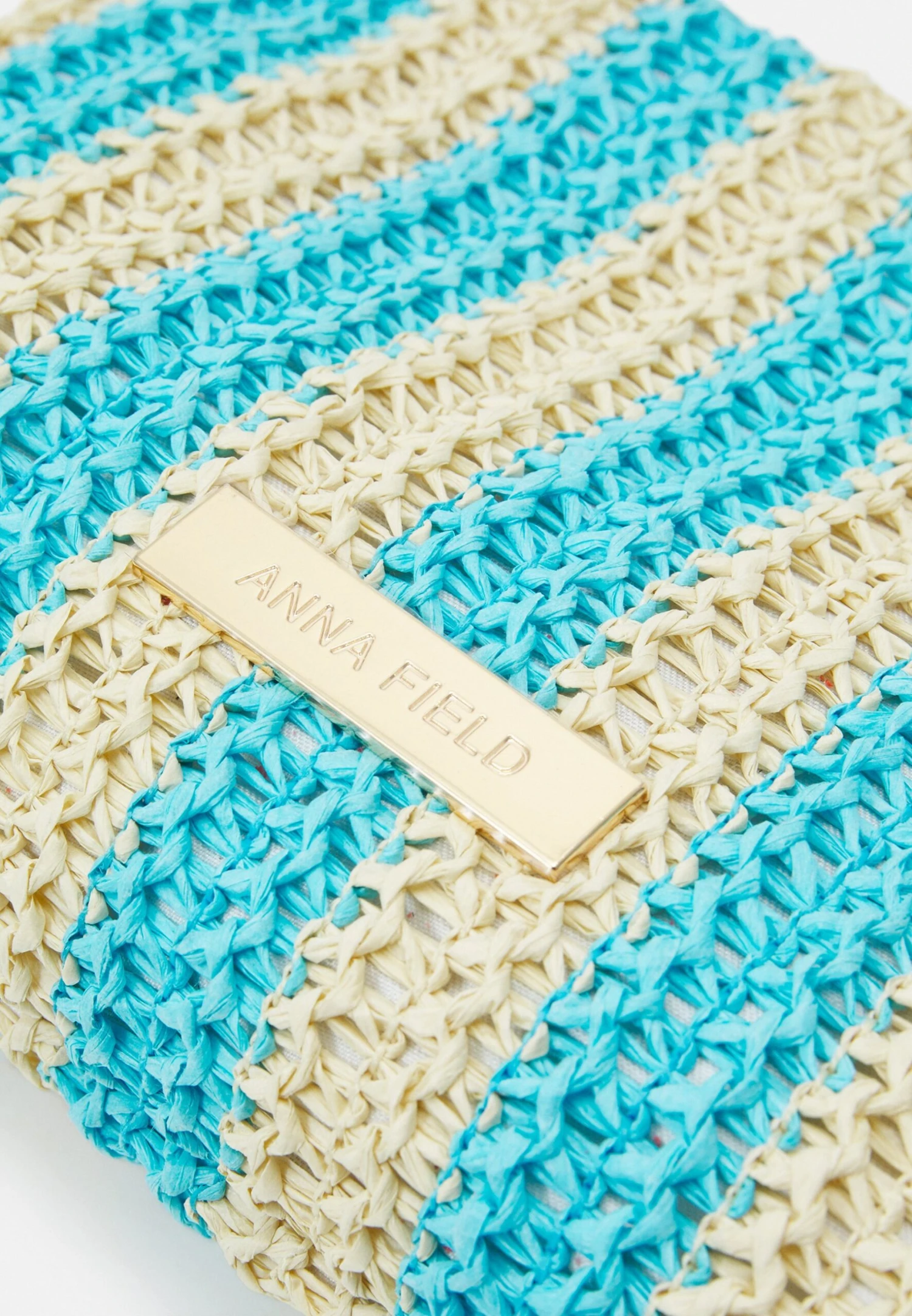 Anna Field Toilettas - Beige/Blue 4 Anna Field Toilettas - Beige/Blue - Afbeelding 4