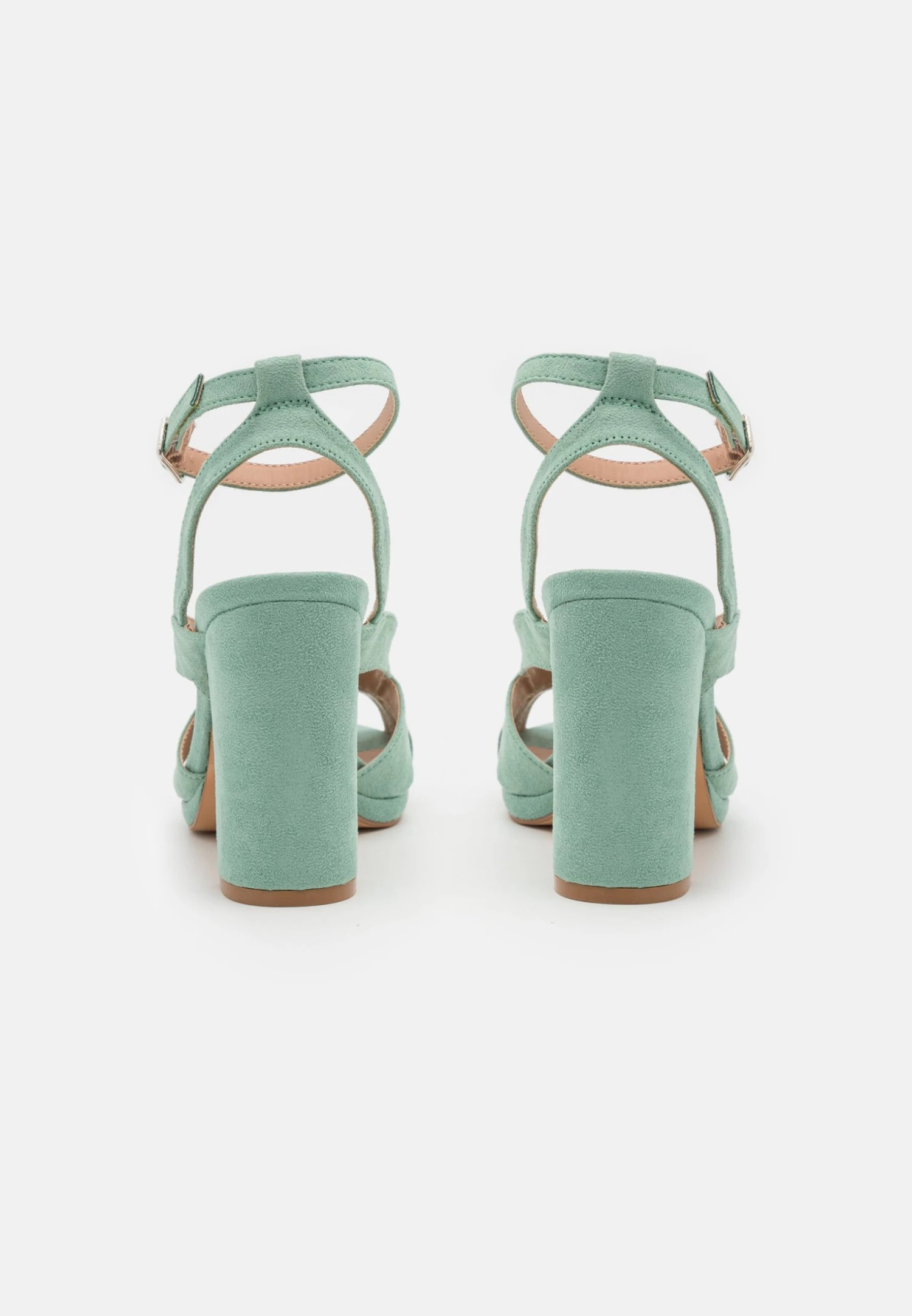Anna Field Sandalen Met Plateauzool - Mint 4 Anna Field Sandalen Met Plateauzool - Mint - Afbeelding 4