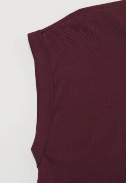 Anna Field 3 Pack - T-Shirt Basic - Dark Red/White/Black -Anna Field Winkel 5d200e585901467999570bf0d55783b4