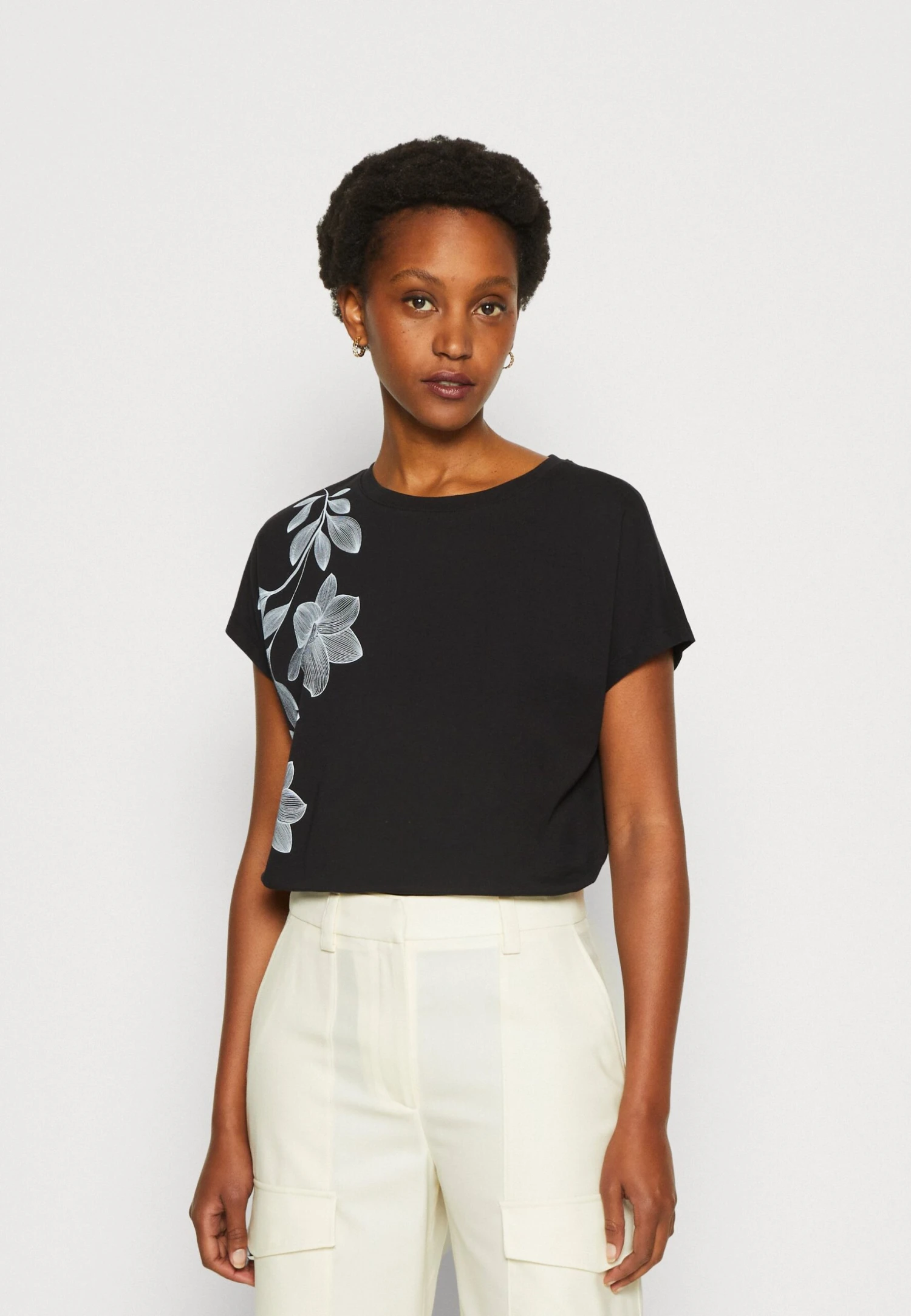 Anna Field T-Shirt Print - Black 1 Anna Field T-Shirt Print - Black