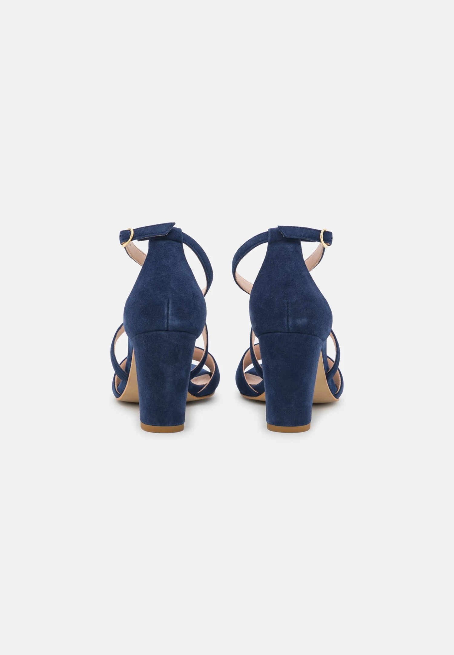 Anna Field Leather- Sandalen Met Hoge Hak - Dark Blue 4 Anna Field Leather- Sandalen Met Hoge Hak - Dark Blue - Afbeelding 4