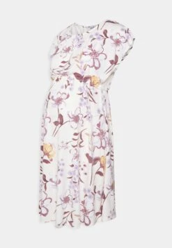 Fit And Flare Flowy Dropped Shoulder- Jerseyjurk - Beige/Lilac 10 Fit And Flare Flowy Dropped Shoulder- Jerseyjurk - Beige/Lilac -Anna Field Winkel 630420692e334713bf9293cffb62fe6a