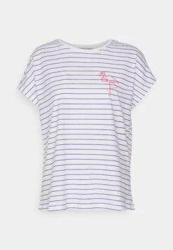 Anna Field Placed Stripe Flamingo Francesca- T-Shirt Print - White 12 Anna Field Placed Stripe Flamingo Francesca- T-Shirt Print - White -Anna Field Winkel 65b9bfd9671b4e5bbde072ce7cddfc39