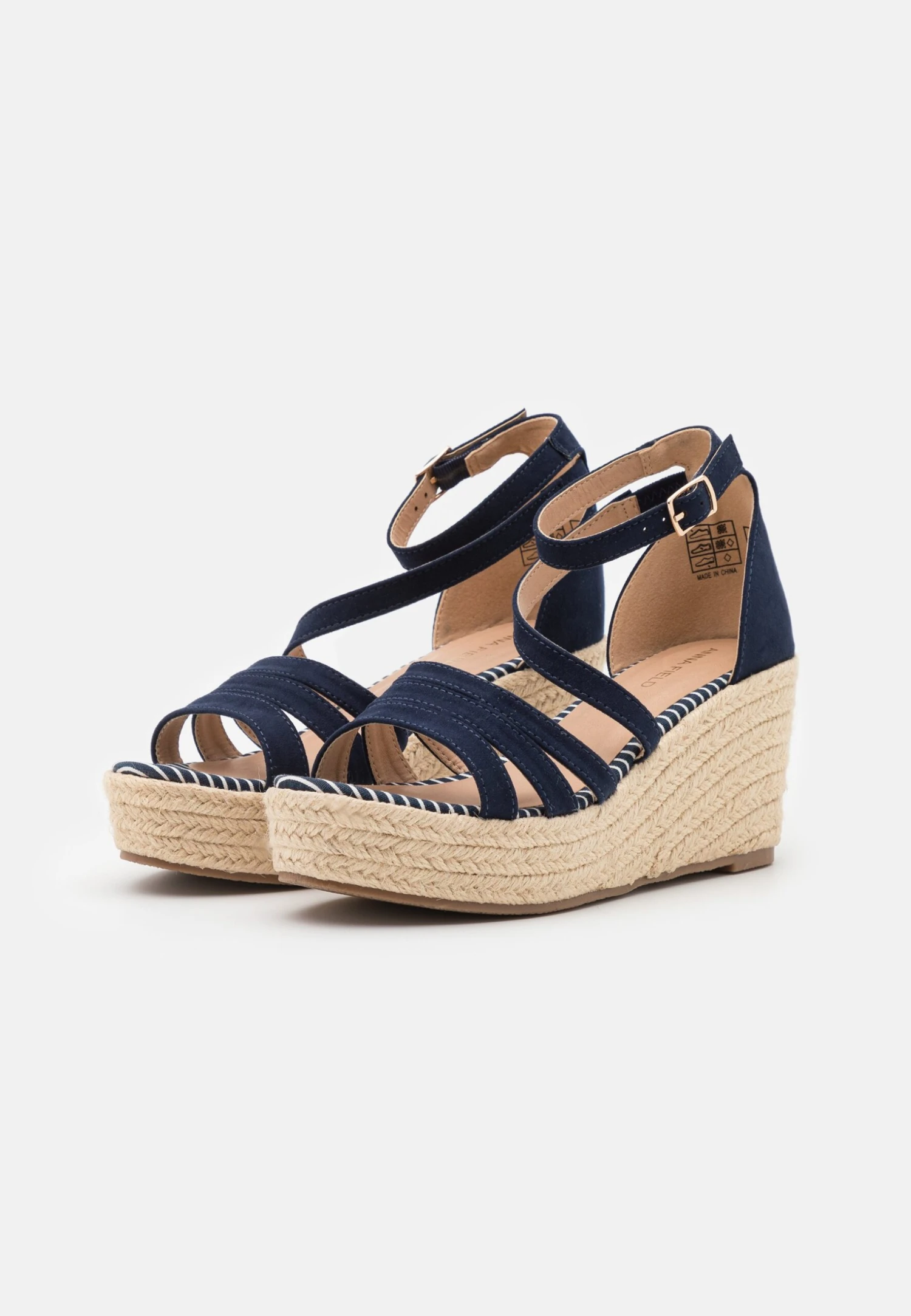 Anna Field Sandalen Met Plateauzool - Blue 2 Anna Field Sandalen Met Plateauzool - Blue - Afbeelding 2