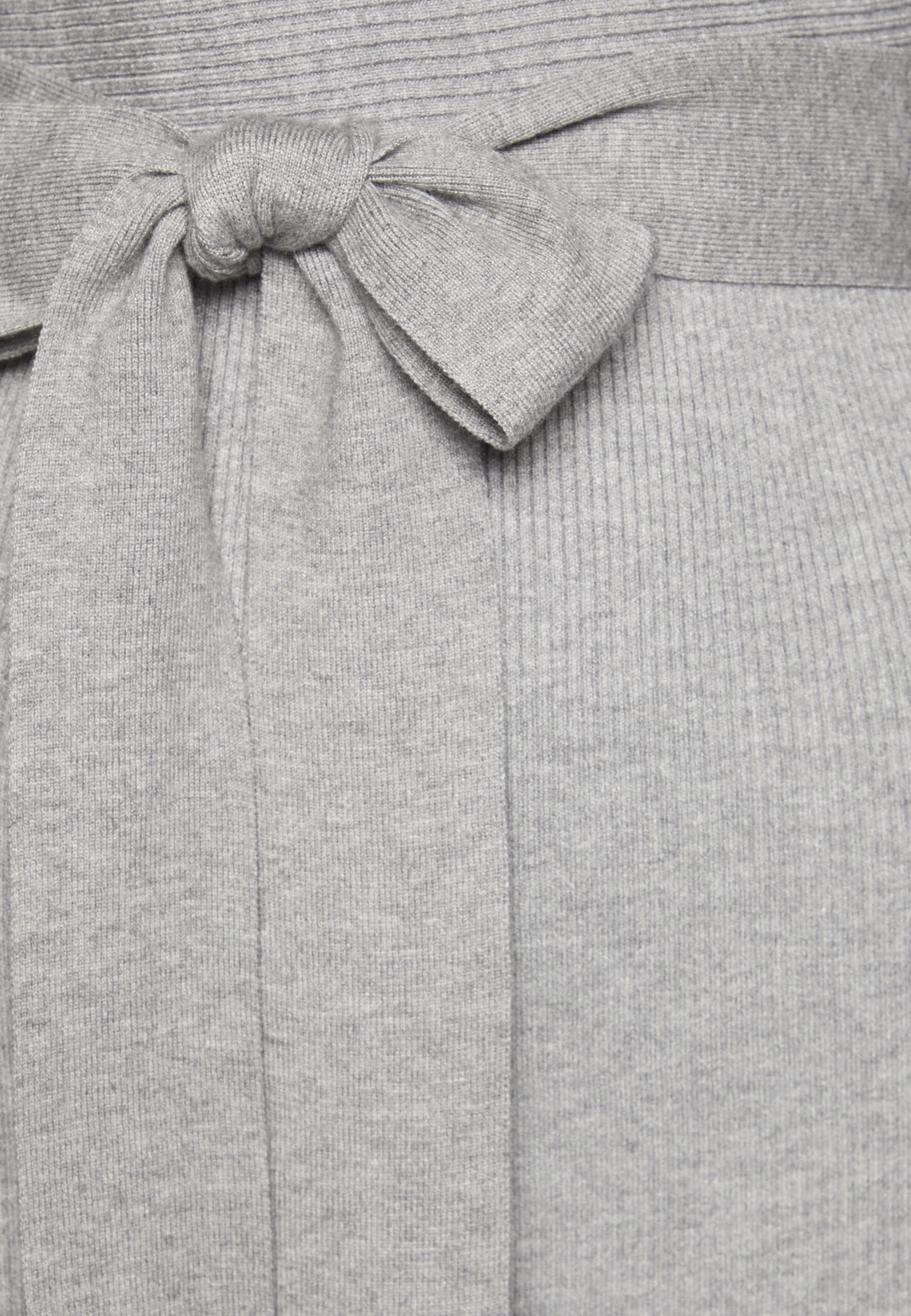 Anna Field Wrap V Ausschnitt Mini Strickkleid Mit Gürtel - Etui-Jurk - Mottled Grey 3 Anna Field Wrap V Ausschnitt Mini Strickkleid Mit Gürtel - Etui-Jurk - Mottled Grey - Afbeelding 3