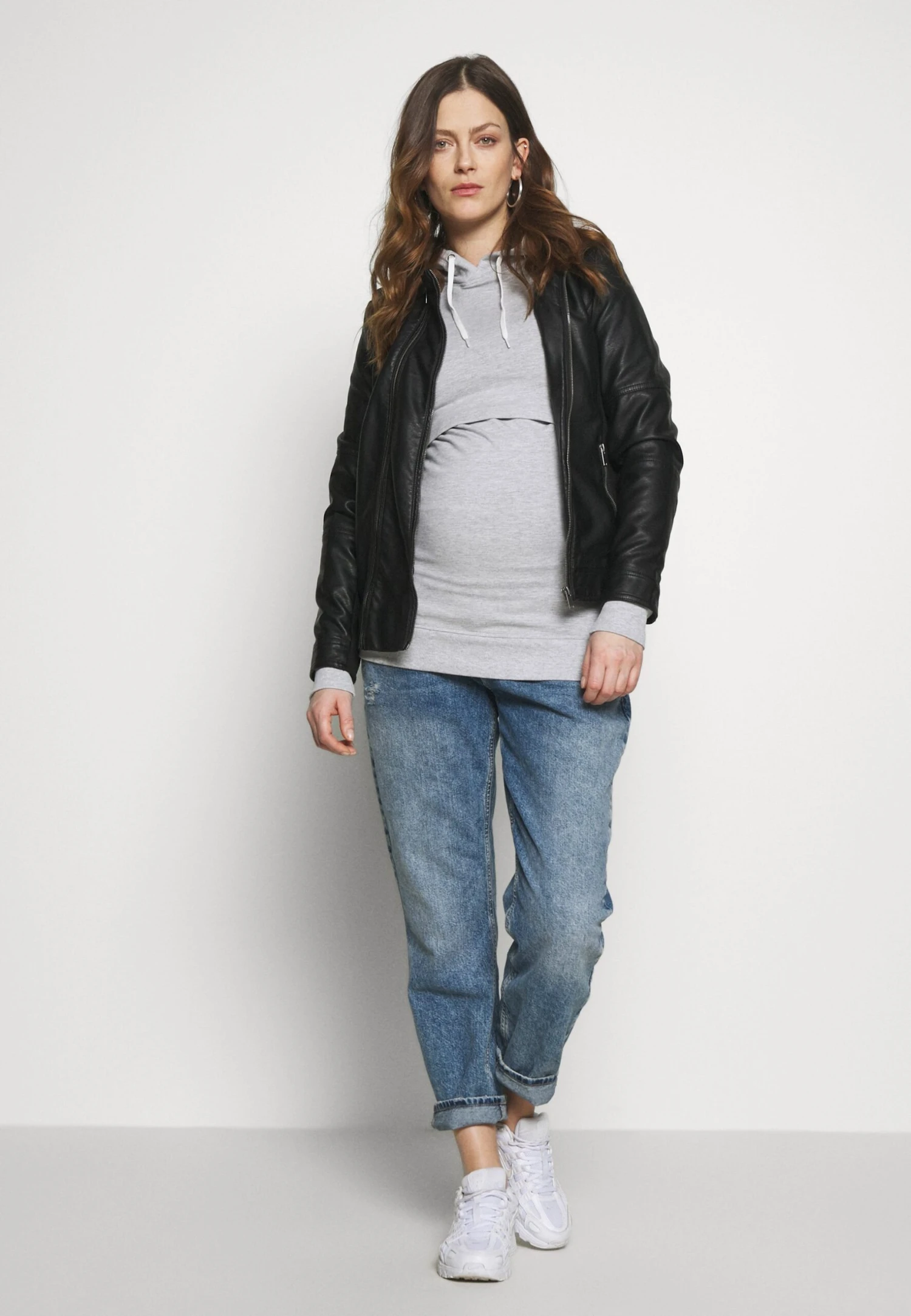 2 Pack Nursing Hoodie - Hoodie - Light Grey/Dark Blue 2 2 Pack Nursing Hoodie - Hoodie - Light Grey/Dark Blue - Afbeelding 2