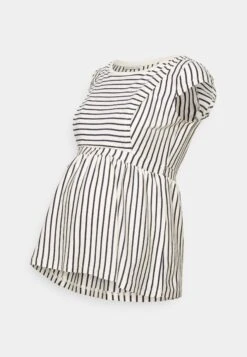 Maternity Baby Doll Nursing Tee- T-Shirt Print -Dark Blue/Off-White -Anna Field Winkel 6b8054cd573d4137ad196275941c10ea