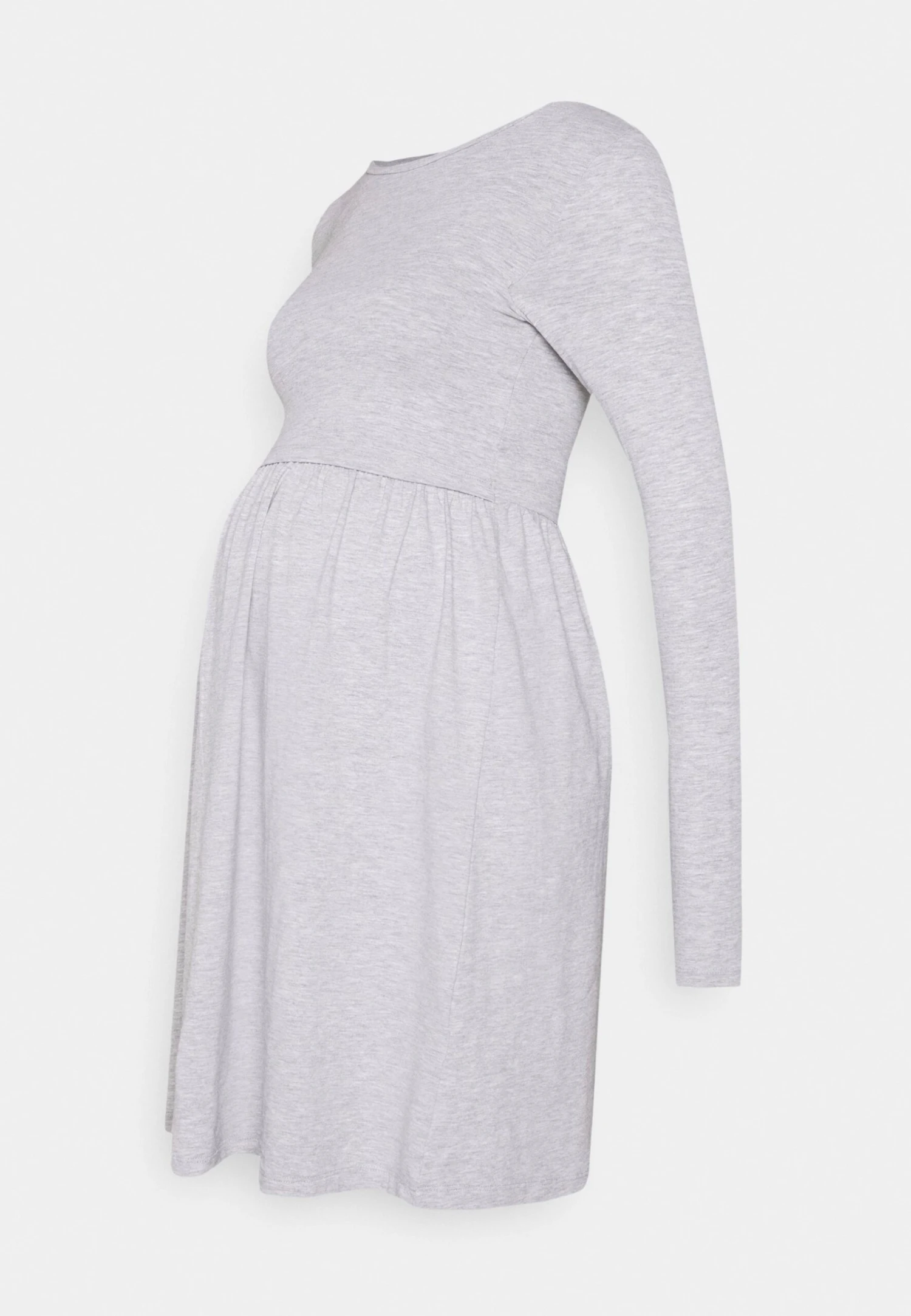 Nursing - Jersey Dress - Jerseyjurk - Grey 5 Nursing - Jersey Dress - Jerseyjurk - Grey - Afbeelding 5