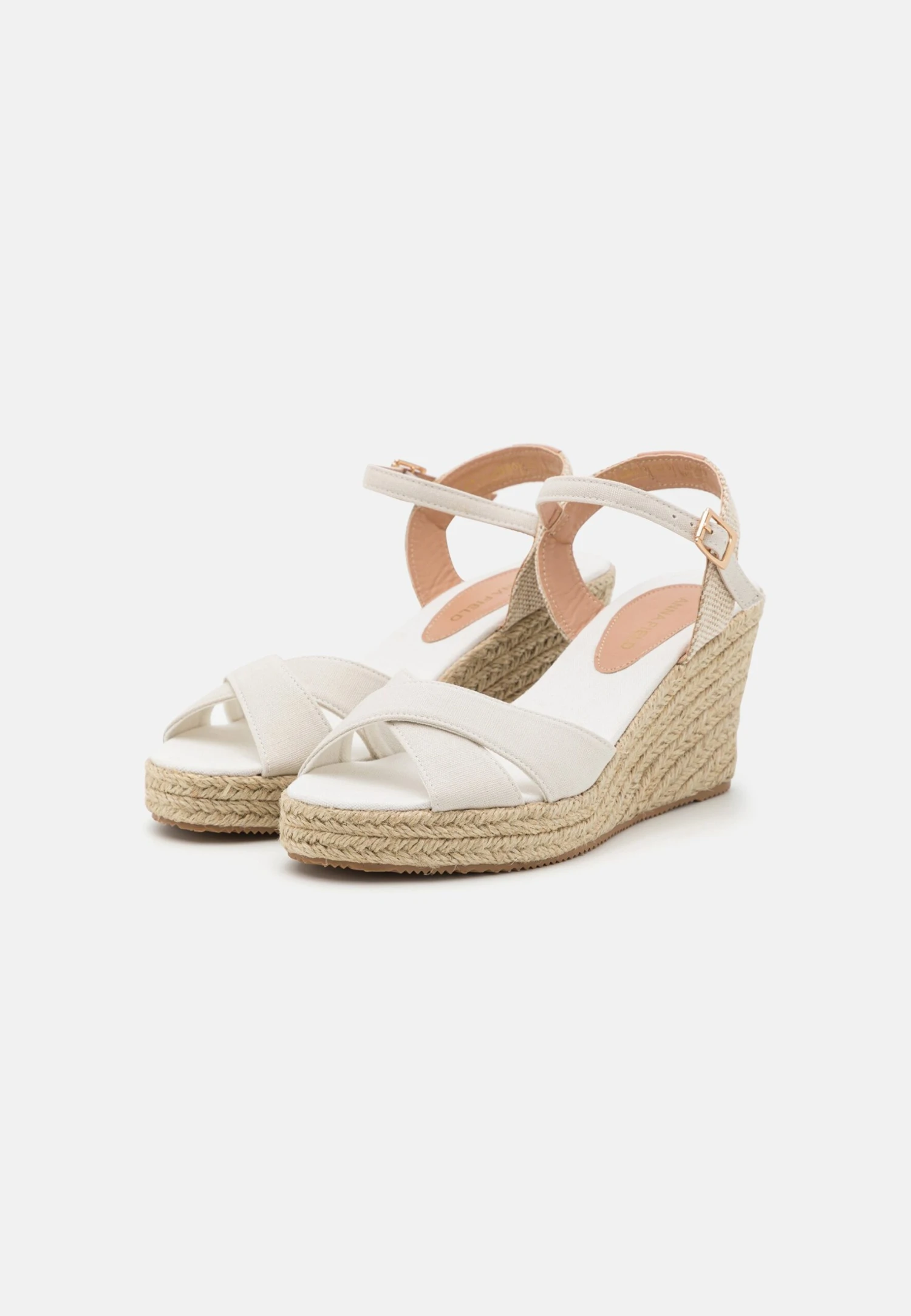 Anna Field Sandalen Met Plateauzool - Beige 3 Anna Field Sandalen Met Plateauzool - Beige - Afbeelding 3