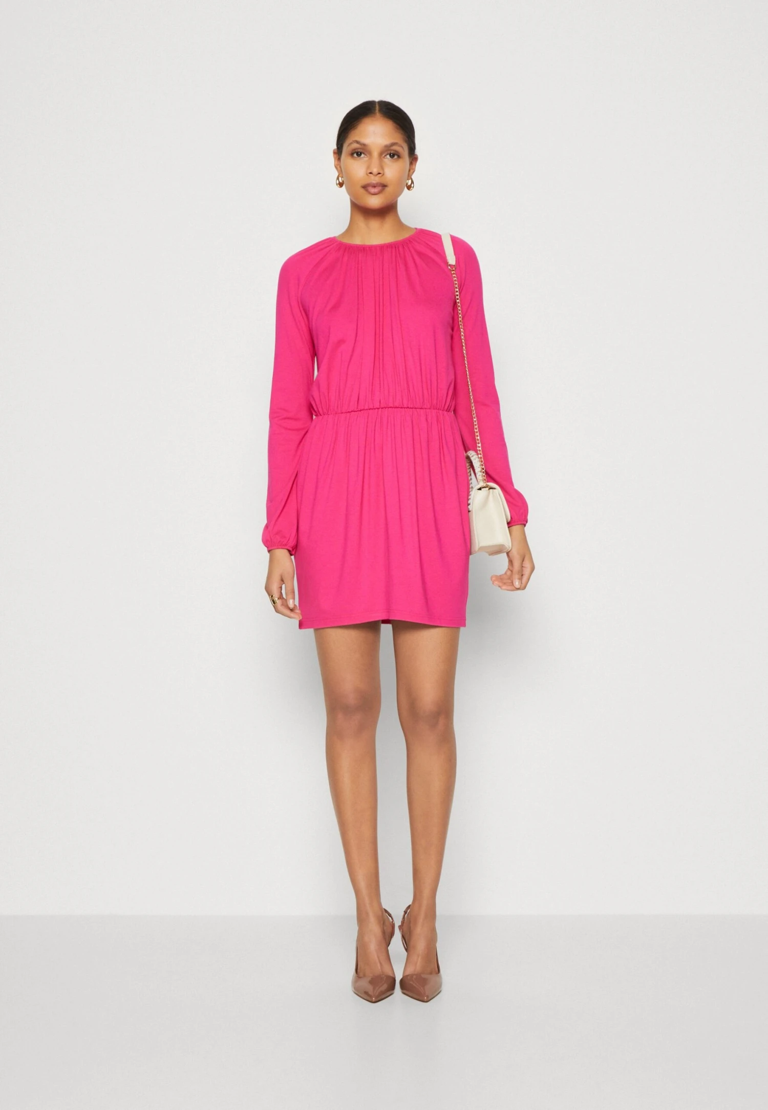 Anna Field Jerseyjurk - Pink 2 Anna Field Jerseyjurk - Pink - Afbeelding 2