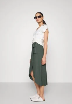 Anna Field Basic Wrap Over Midi Skirt- A-Lijn Rok - Light Green -Anna Field Winkel 6f67b13ae5f545ada2a3aa5b5f746f2e