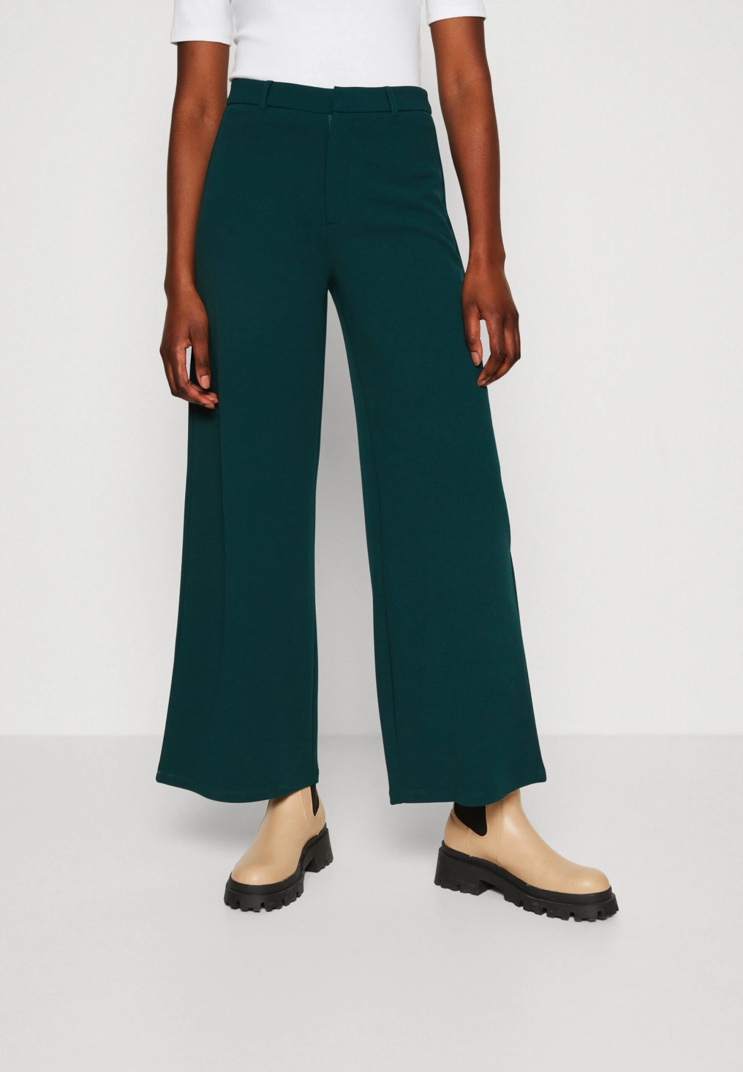 Anna Field Broek - Dark Green 1 Anna Field Broek - Dark Green
