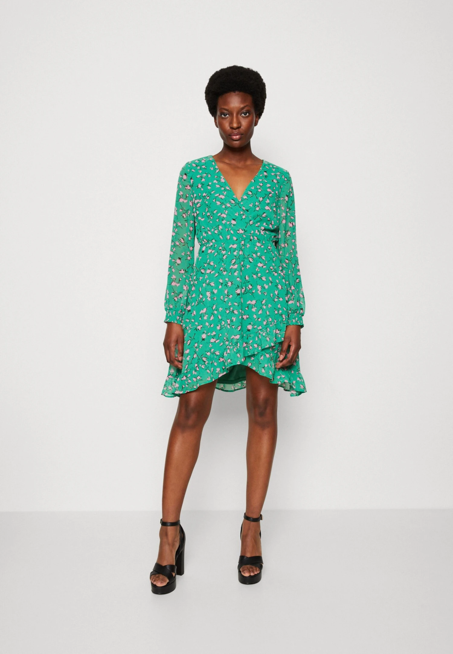 Anna Field Jurk - Green/Multi Coloured 1 Anna Field Jurk - Green/Multi Coloured