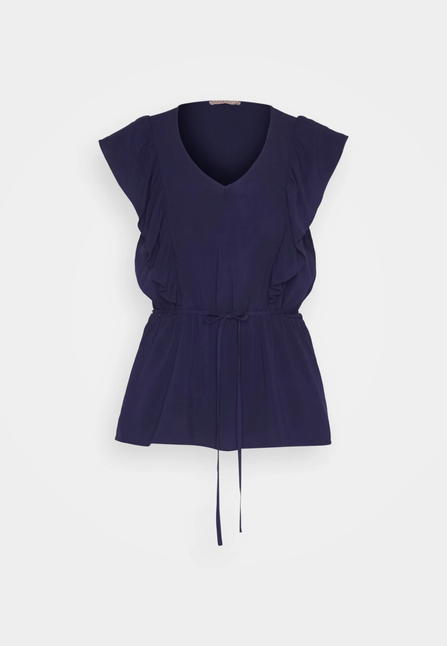 Anna Field Top - Dark Blue 5 Anna Field Top - Dark Blue - Afbeelding 5