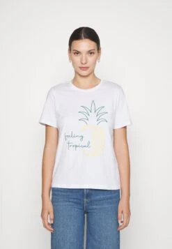 Anna Field Hattie Pineapple Puff - T-Shirt Print - White 9 Anna Field Hattie Pineapple Puff - T-Shirt Print - White -Anna Field Winkel 75b75956673346b187cff46b226e74bc