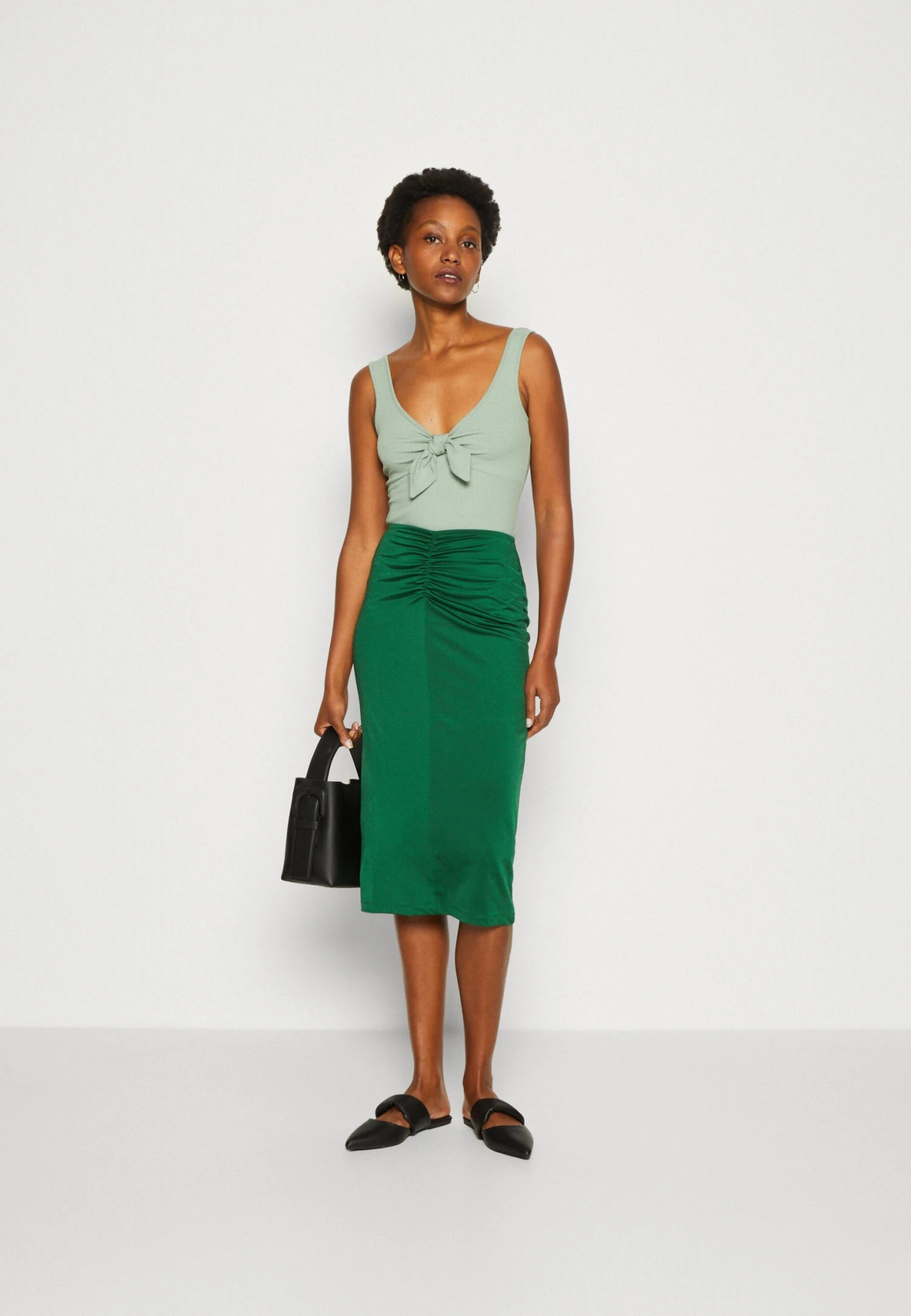 Anna Field Top - Light Green 2 Anna Field Top - Light Green - Afbeelding 2