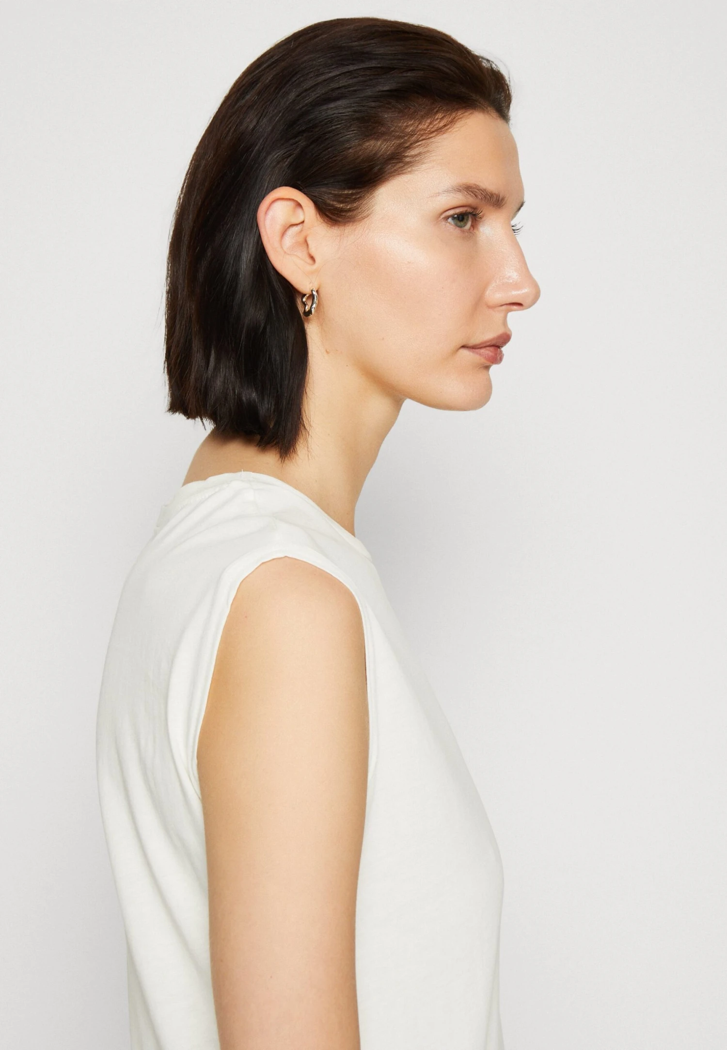 Anna Field T-Shirt Basic - Off-White 4 Anna Field T-Shirt Basic - Off-White - Afbeelding 4