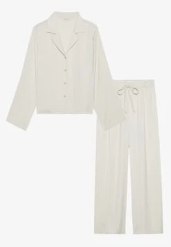 Anna Field HAMMERED SATIN SET - Pyjama - Light Brown -Anna Field Winkel 76d2e4df9d644afe8d15290062303579