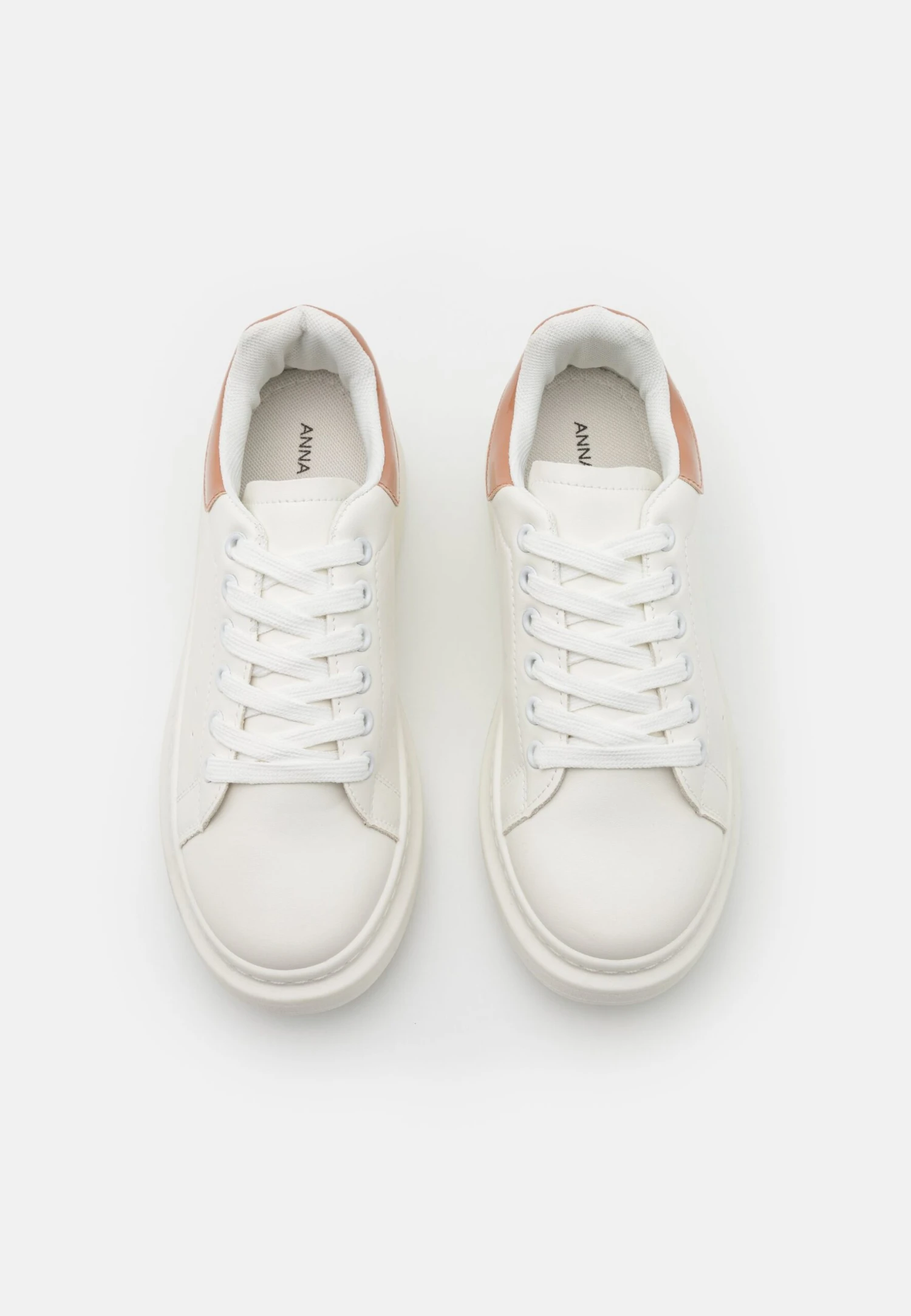 Anna Field Sneakers Laag - White/Light Pink 6 Anna Field Sneakers Laag - White/Light Pink - Afbeelding 6