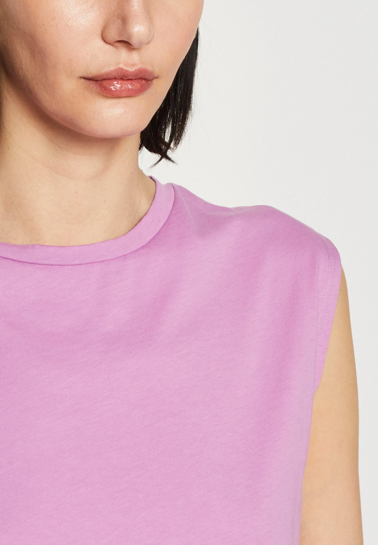 Anna Field T-Shirt Basic - Lilac 6 Anna Field T-Shirt Basic - Lilac - Afbeelding 6