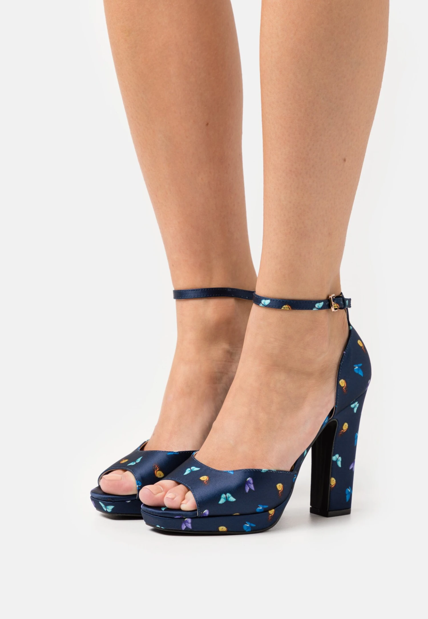 Anna Field Sandalen Met Plateauzool - Dark Blue 1 Anna Field Sandalen Met Plateauzool - Dark Blue